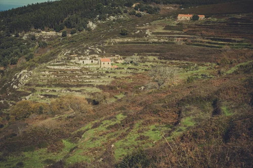 Looking down the valley
