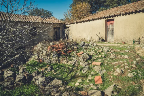 Abandoned village
