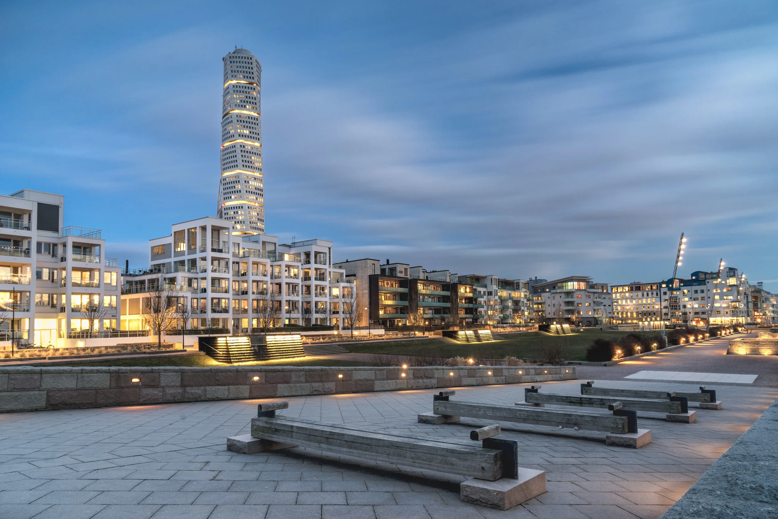 Malmö blue hour