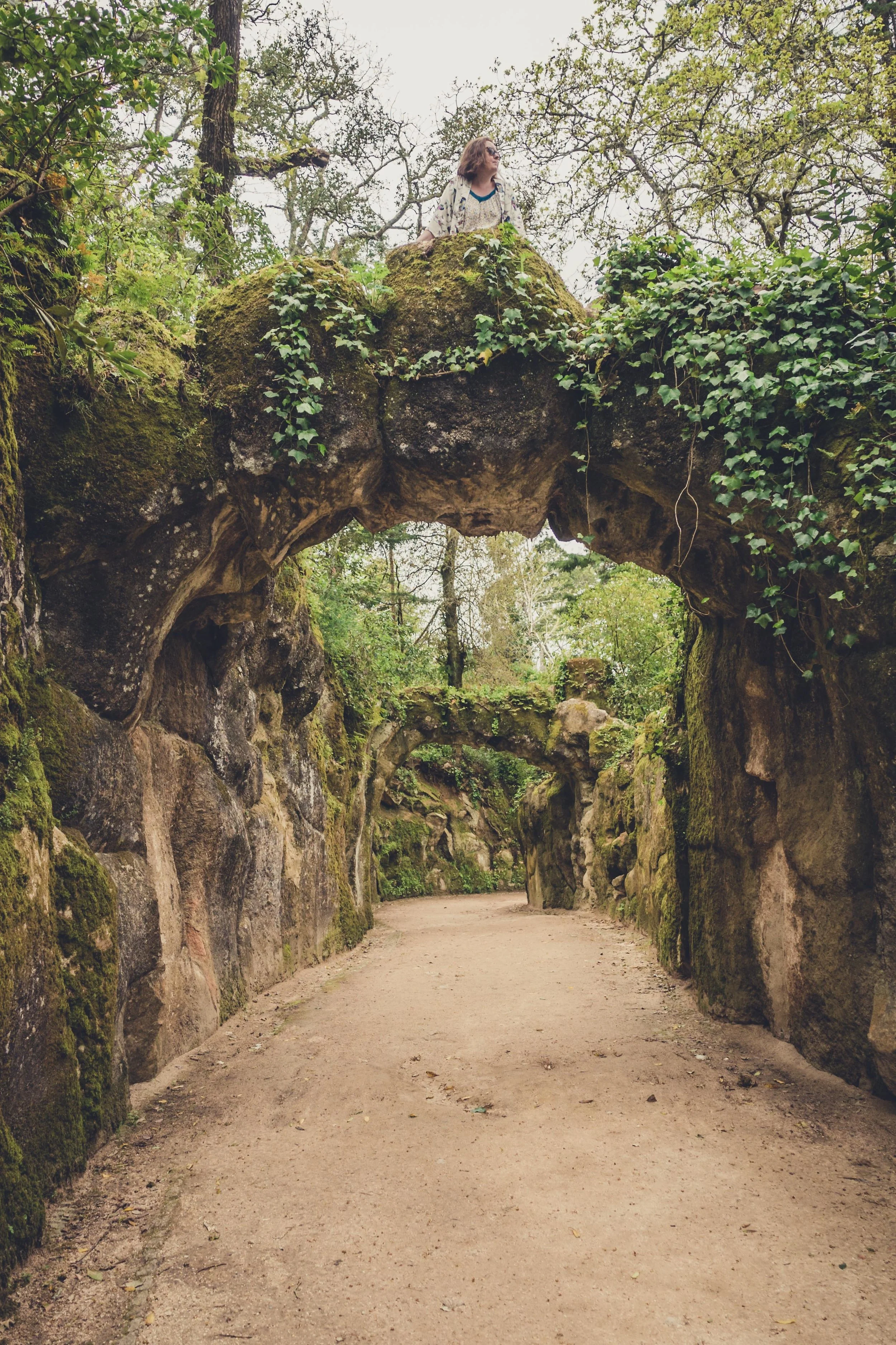 Portugal. Travel. Sintra. Sunshine. Hotel. History. view. room with a view. pena palace.  palace. town. old town. castle. castelo dos mouros. on the bridge. Convent of the Capuchos.jpg