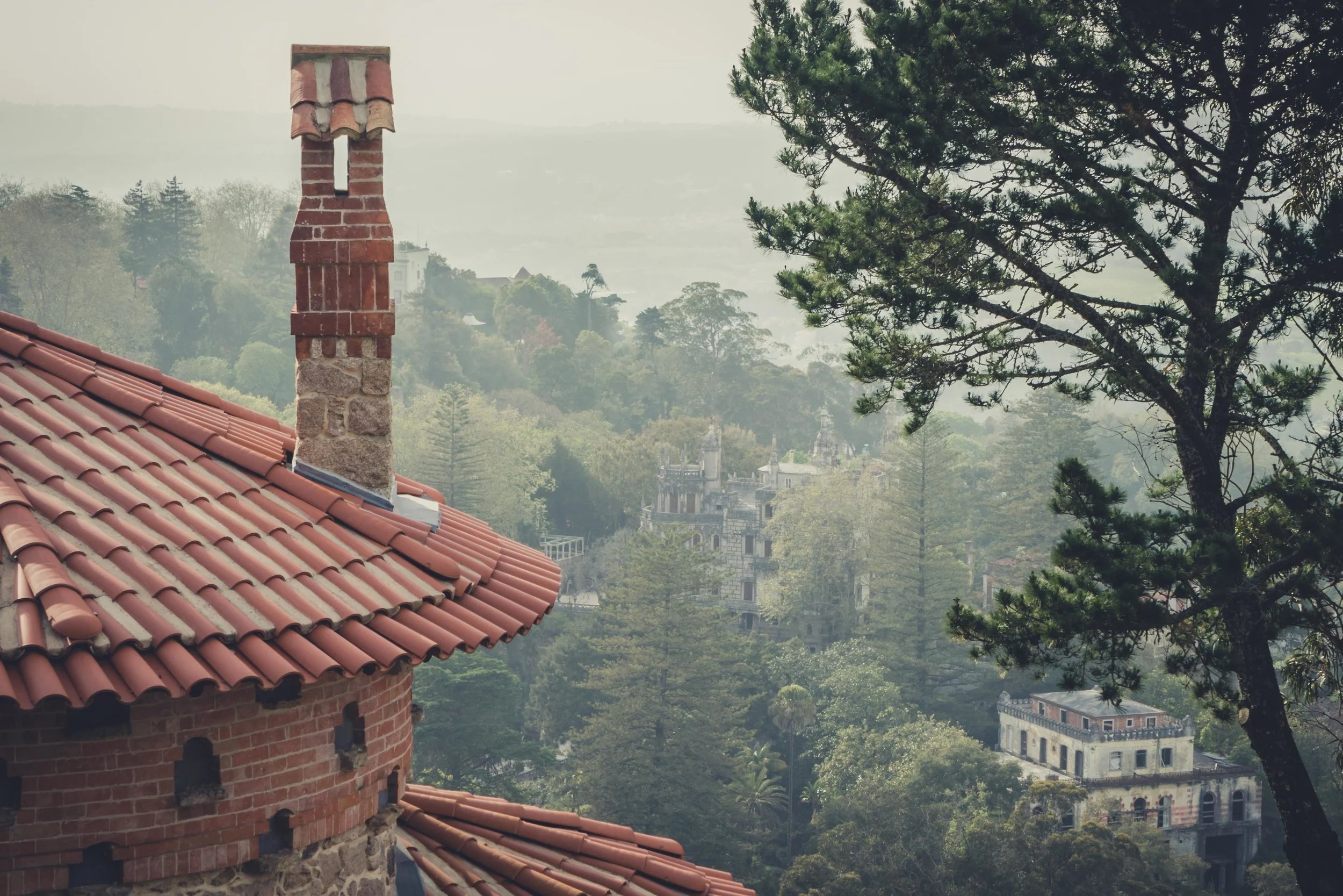 Capuchos Convent viewpoint