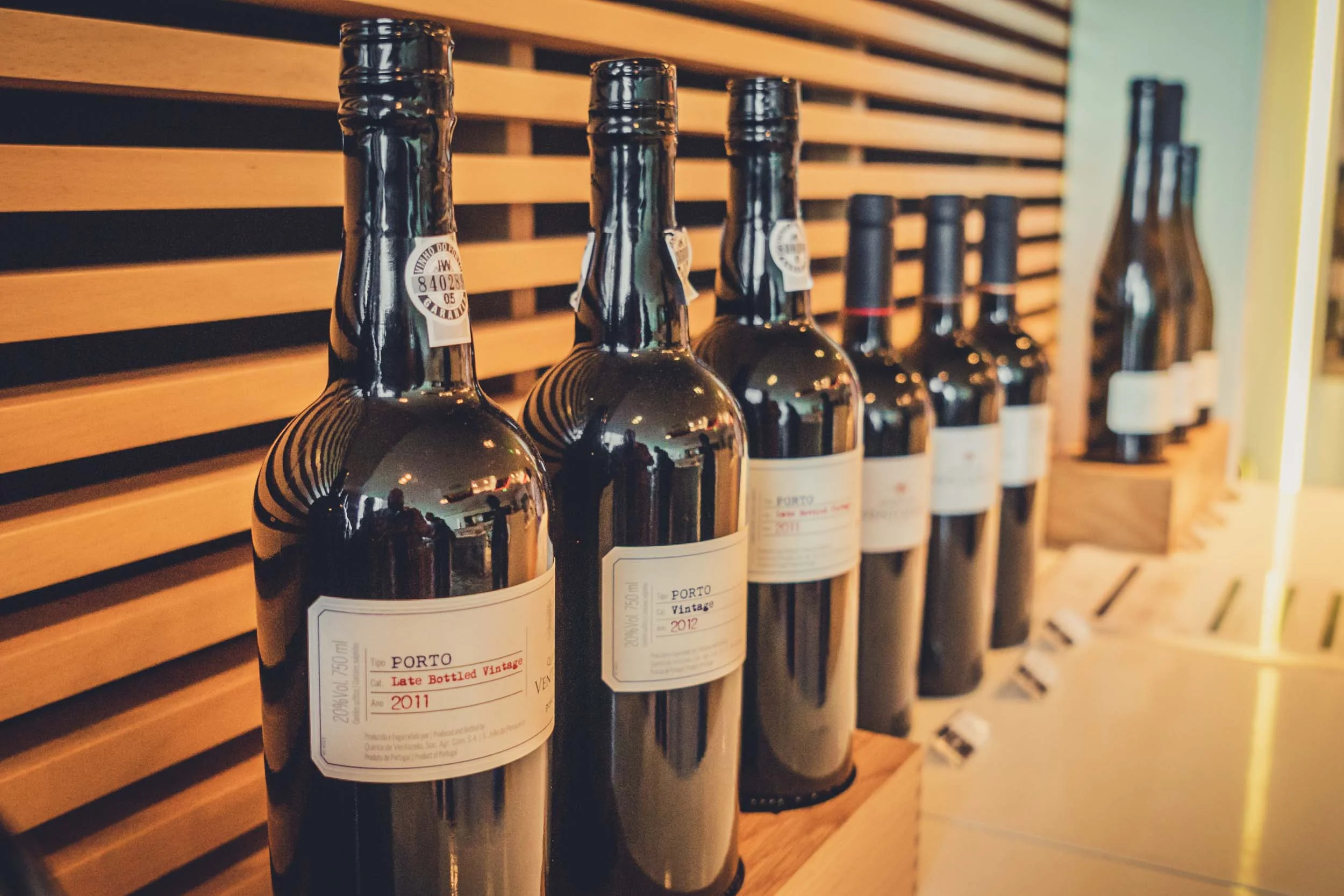 Sandeman port tasting