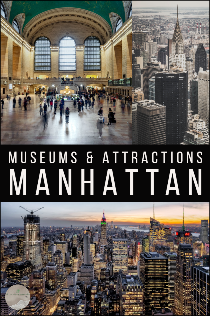 Any trip to New York includes seeing some of the major sights in Manhattan. Save money with the New York CityPASS and plan more time for the museums #newyork #manhattan #traveltips #waysyouwander