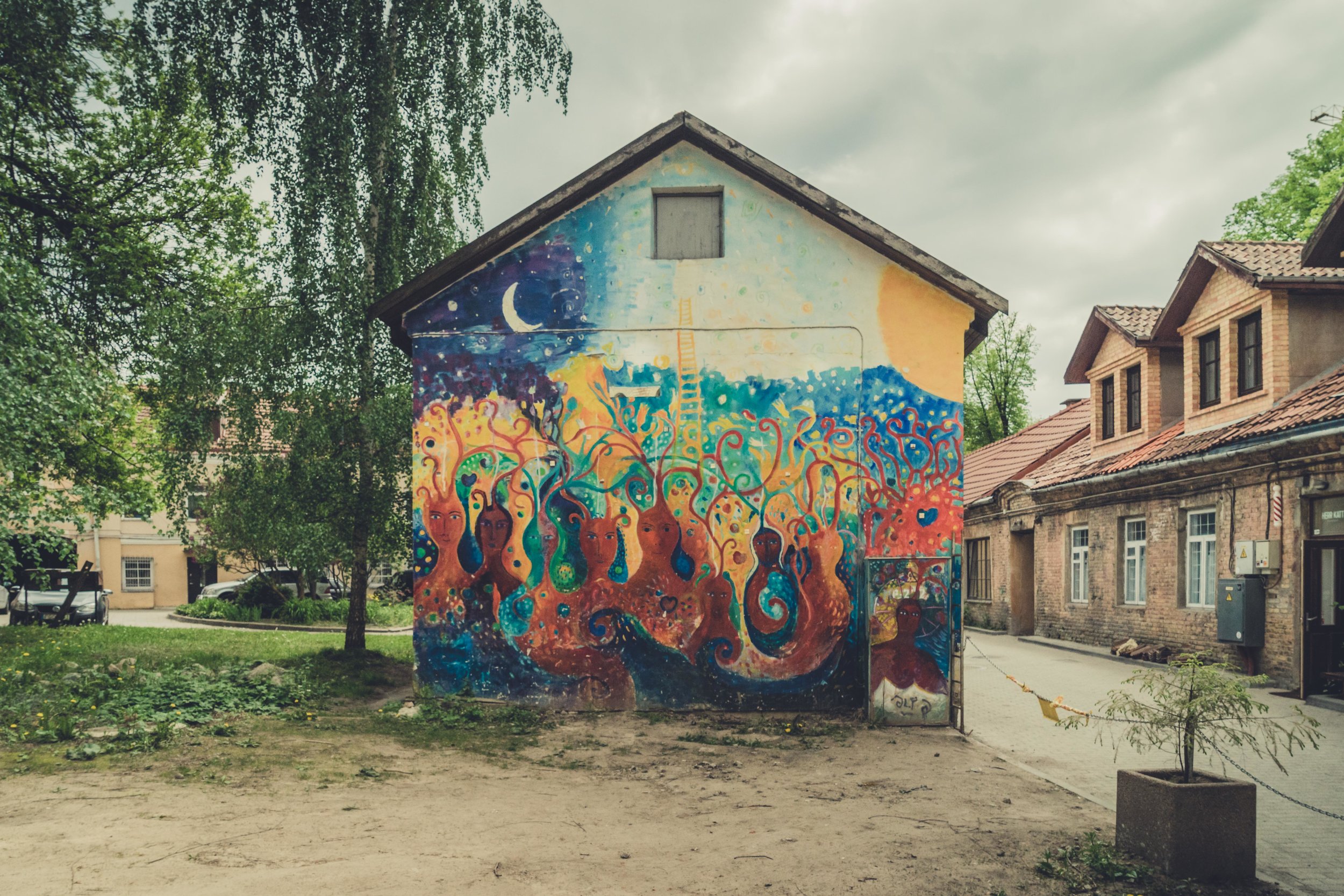 Užupis street art