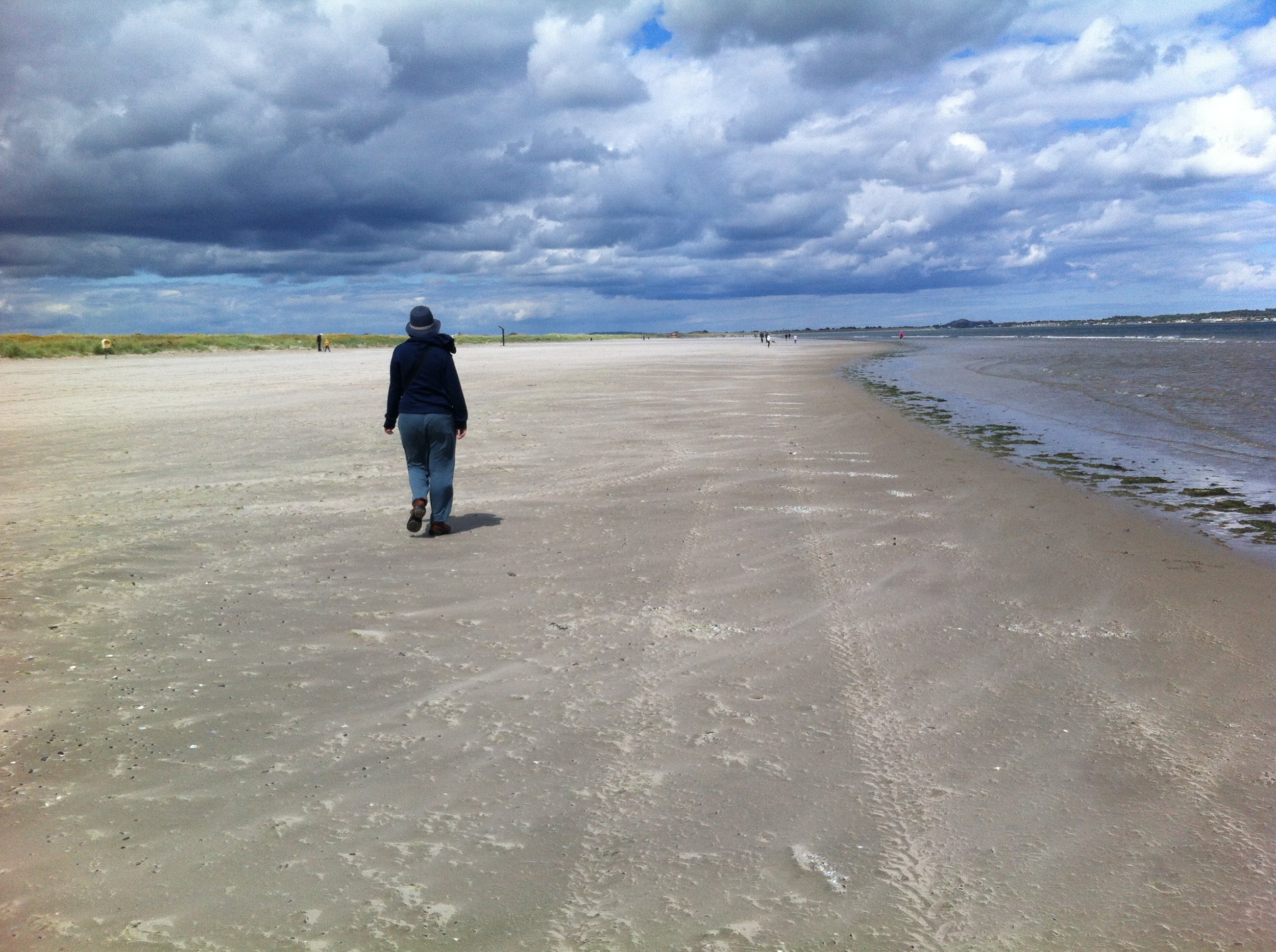 Huge beach on Bull Island Nature Reserve Dublin City Hikes.JPG