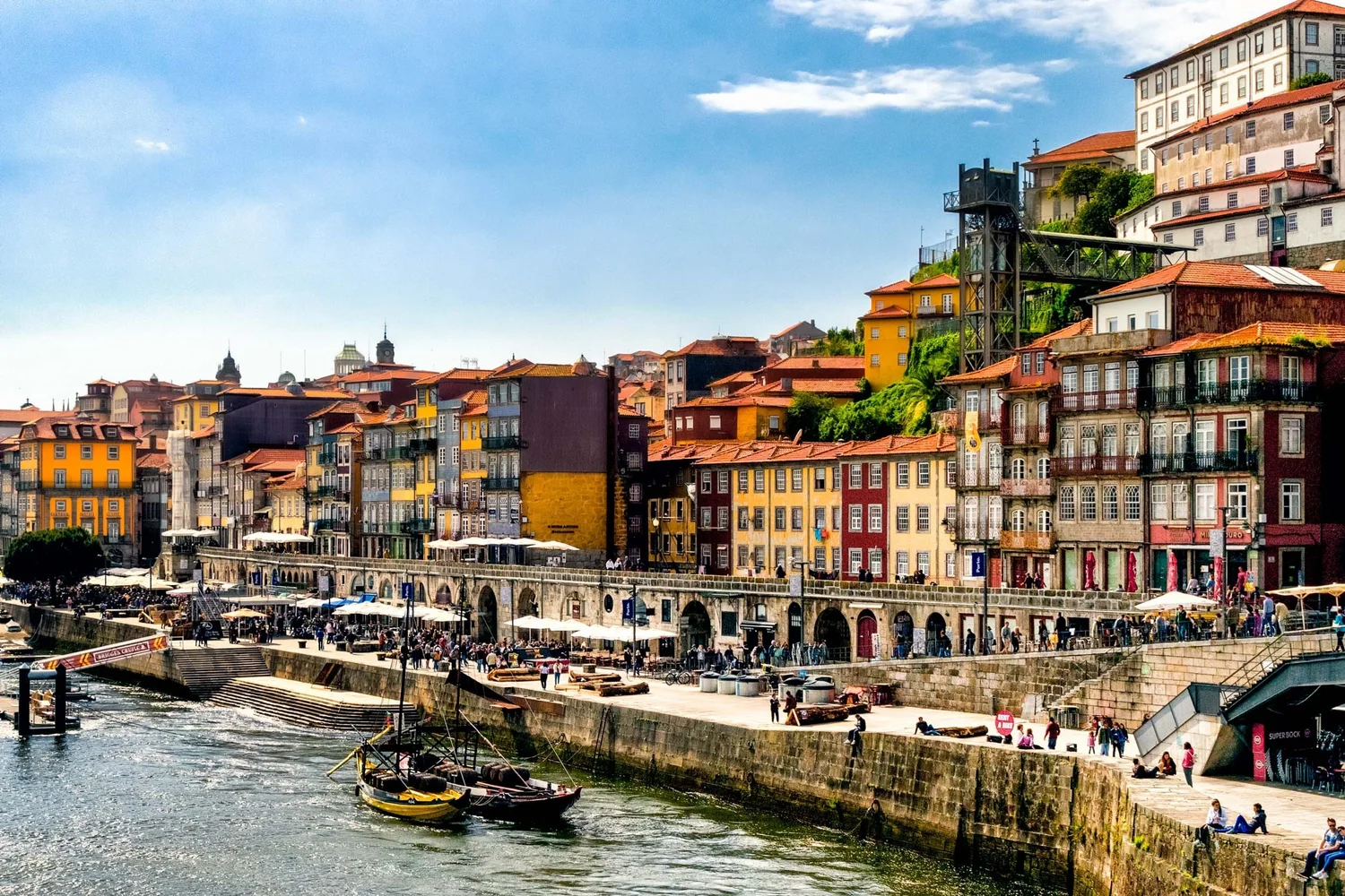 Ribeira do Porto and Douro River