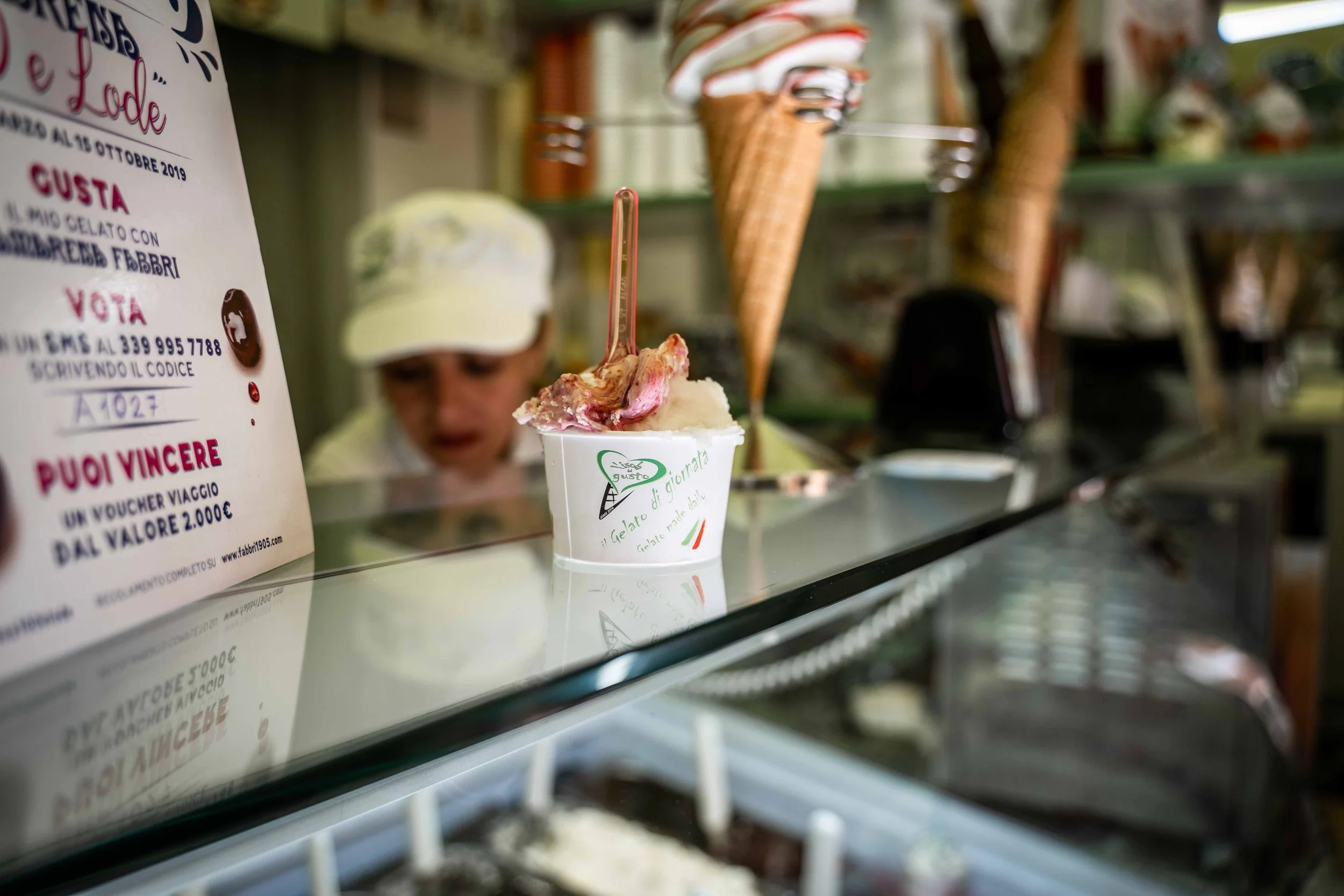 Gelato in Volterra Tuscany road trip.jpg