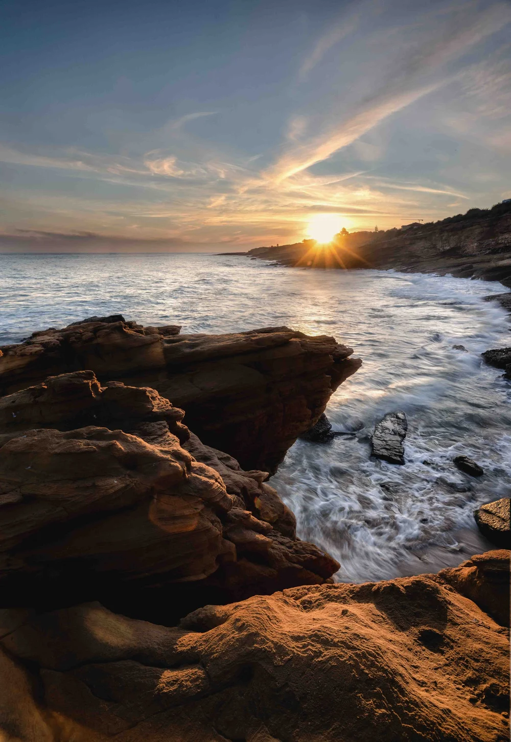 Sunset in the western Algarve