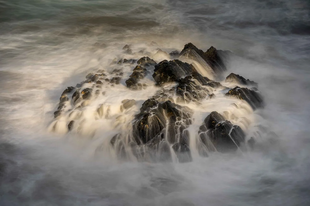 Long exposure seascape on the Alentejo coast