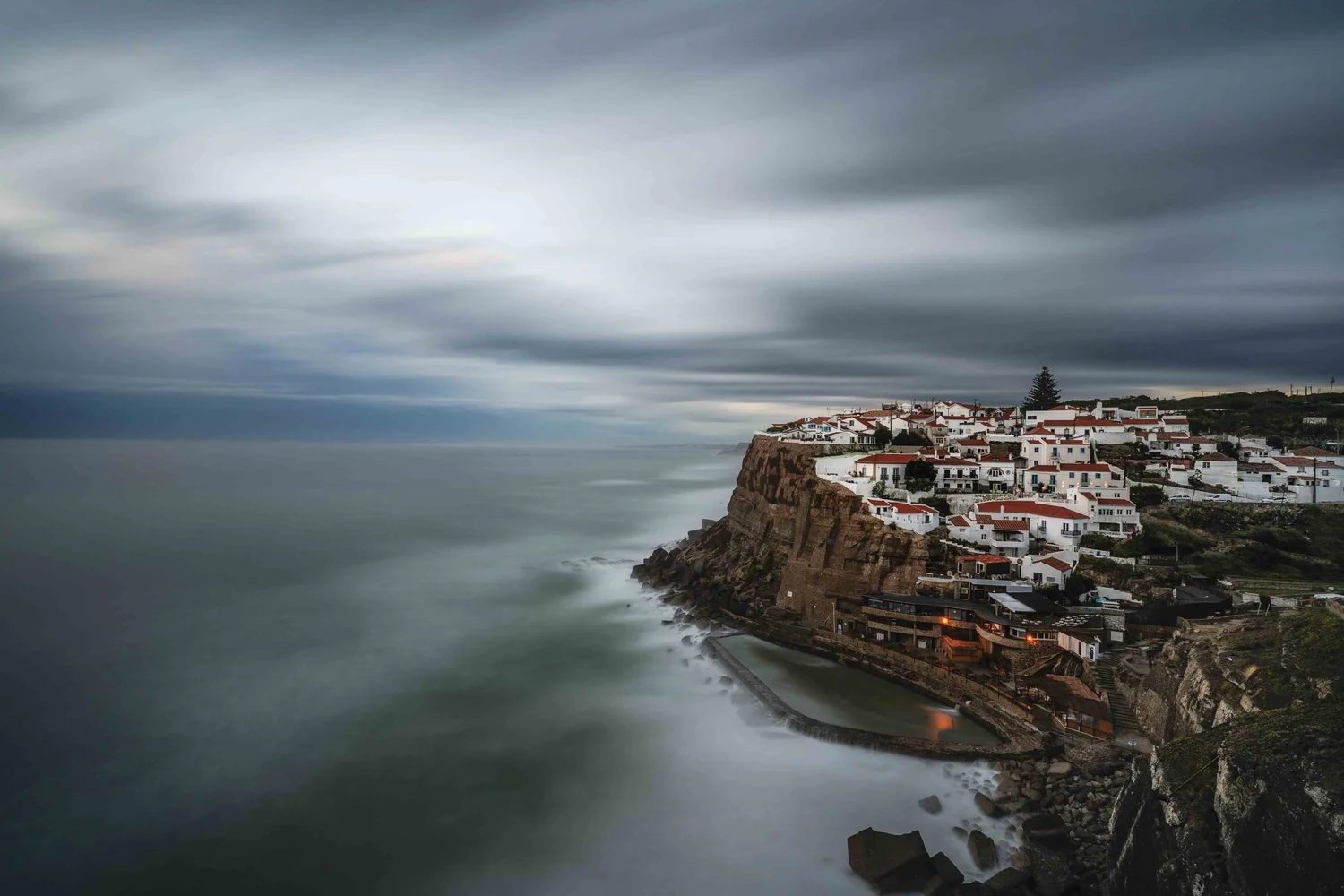 Long exposure at Praia das Azenhas do Mar