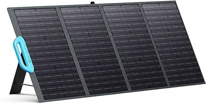 BLUETTI 120 W Solar Panel, PV120 Foldable Solar Module for Portable Solar Generators, Photovoltaic Module, Solar System for Off-Grid System, for Garden, Balcony, Caravan, Outdoors