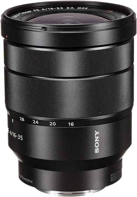 Sony 16-35mm f/4 wide-angle lens