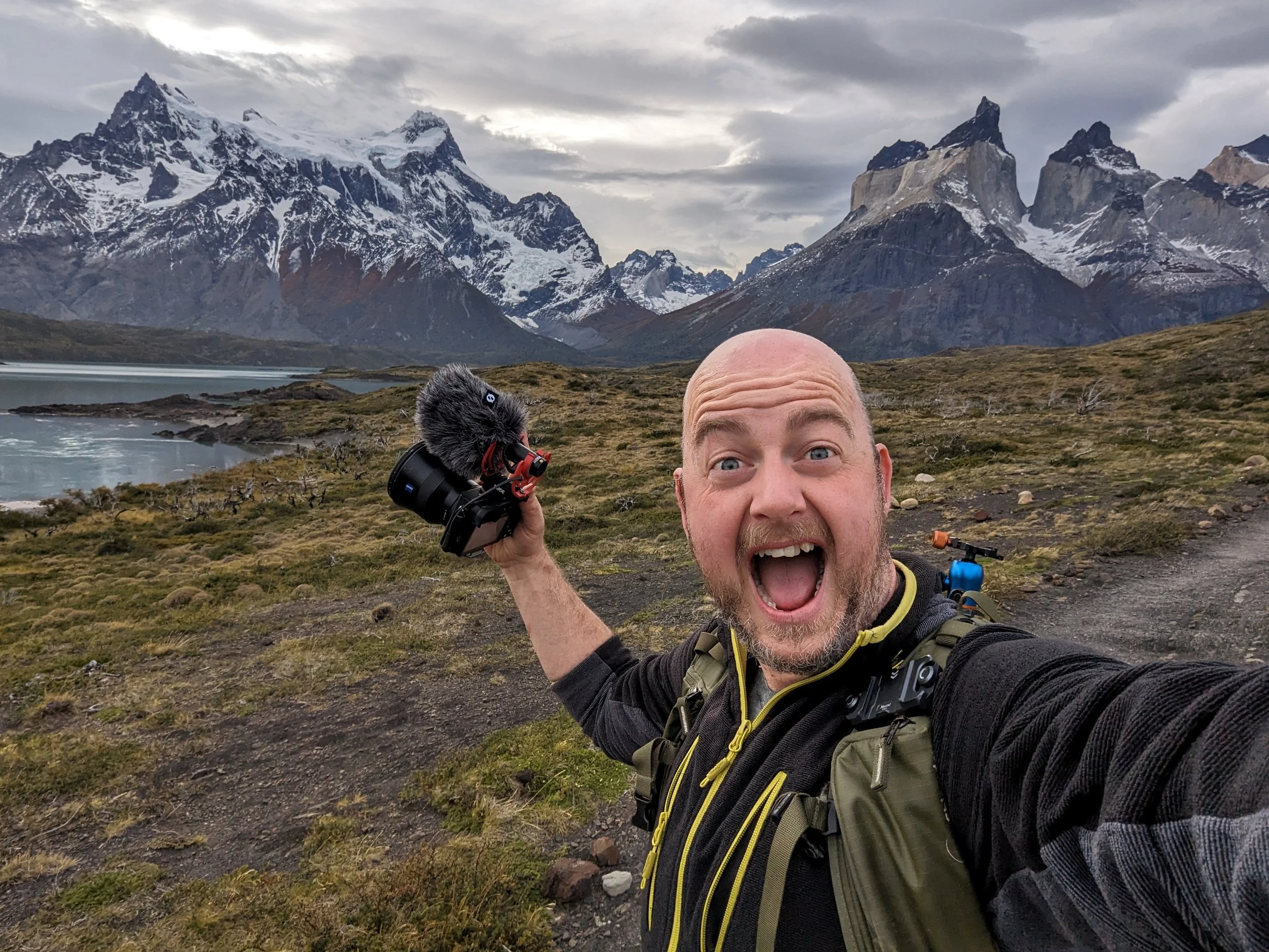 Neil Arthurs in Patagonia