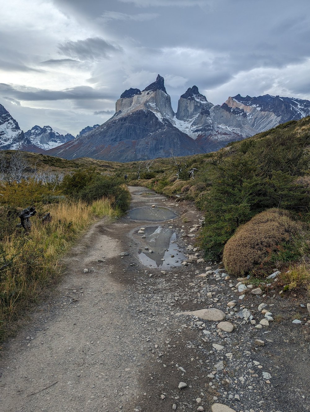 Hiking Trail to Mirador Cuernos Patagonia