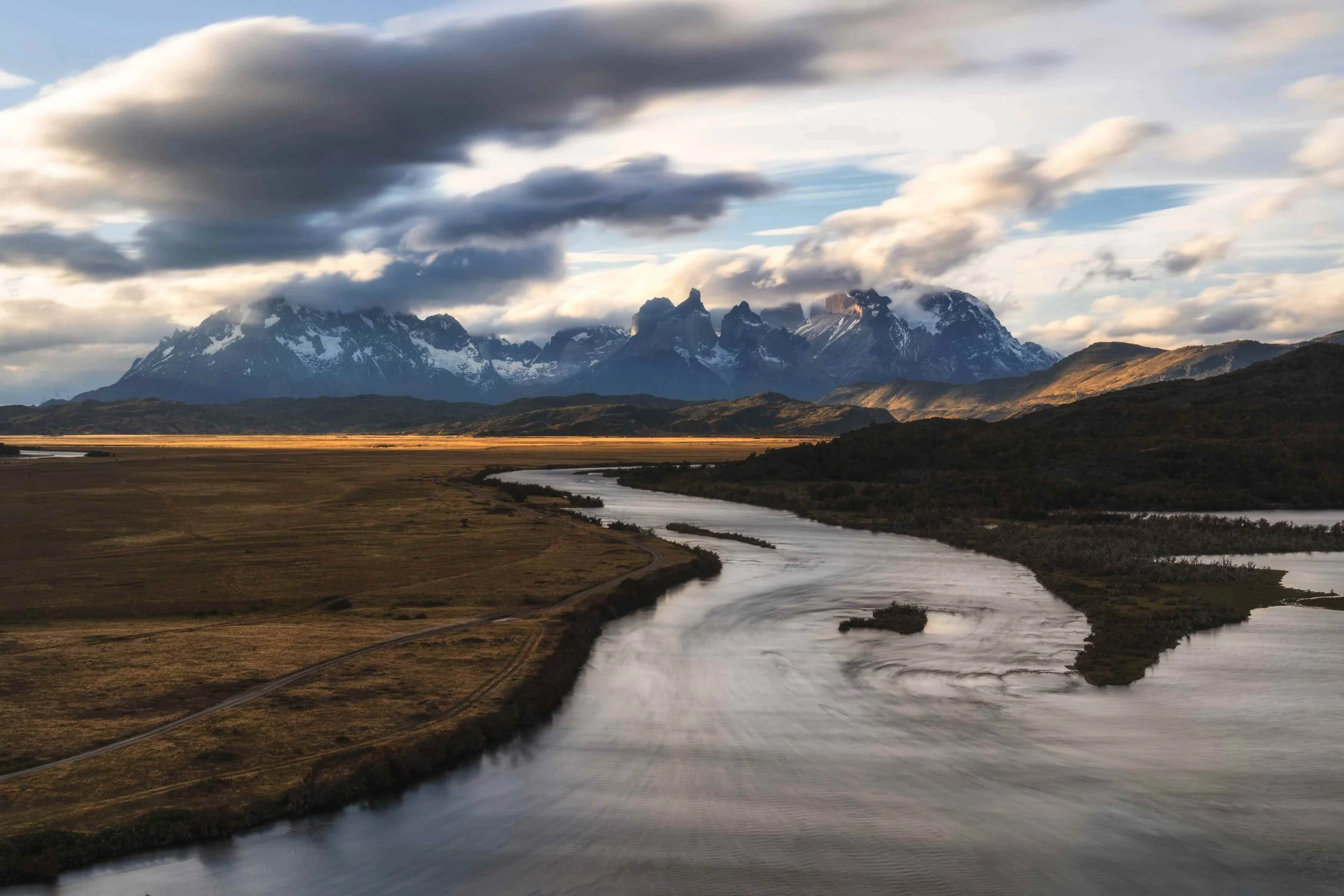 Torres Del Paine long exposure