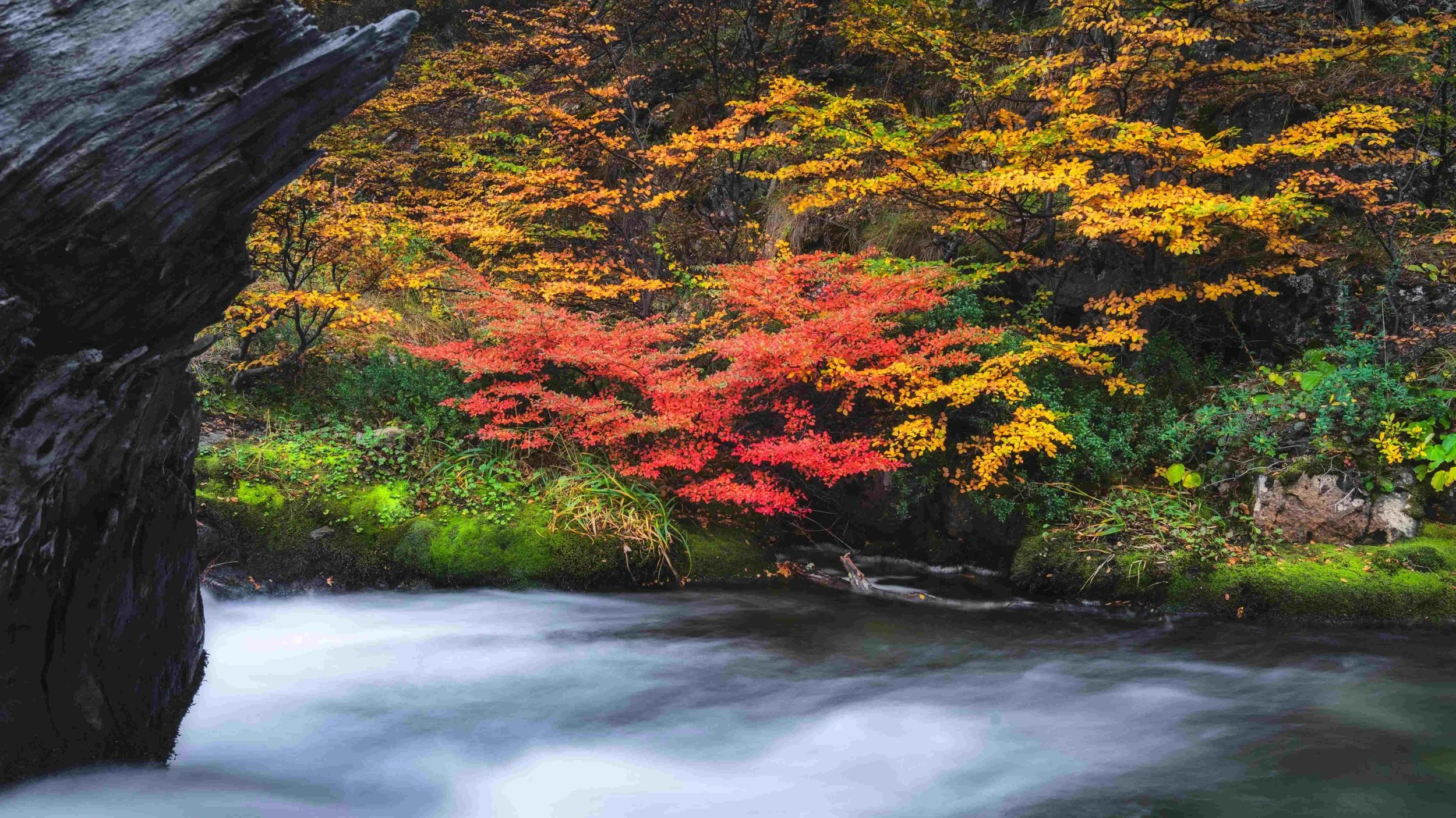 Long exposure landscape photography Patagonia 