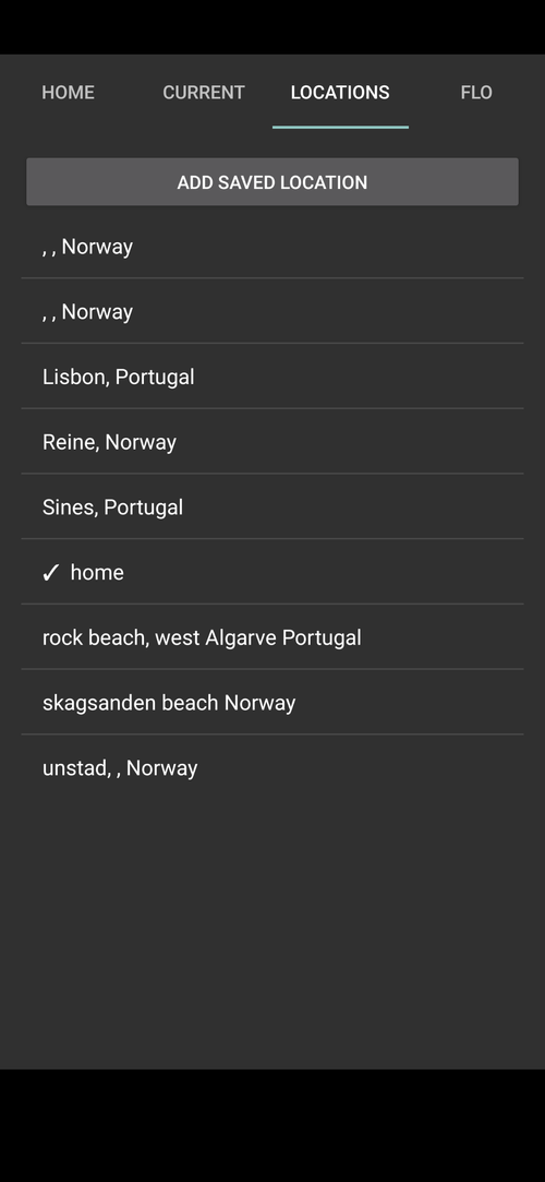 Clear Outside visibility data
