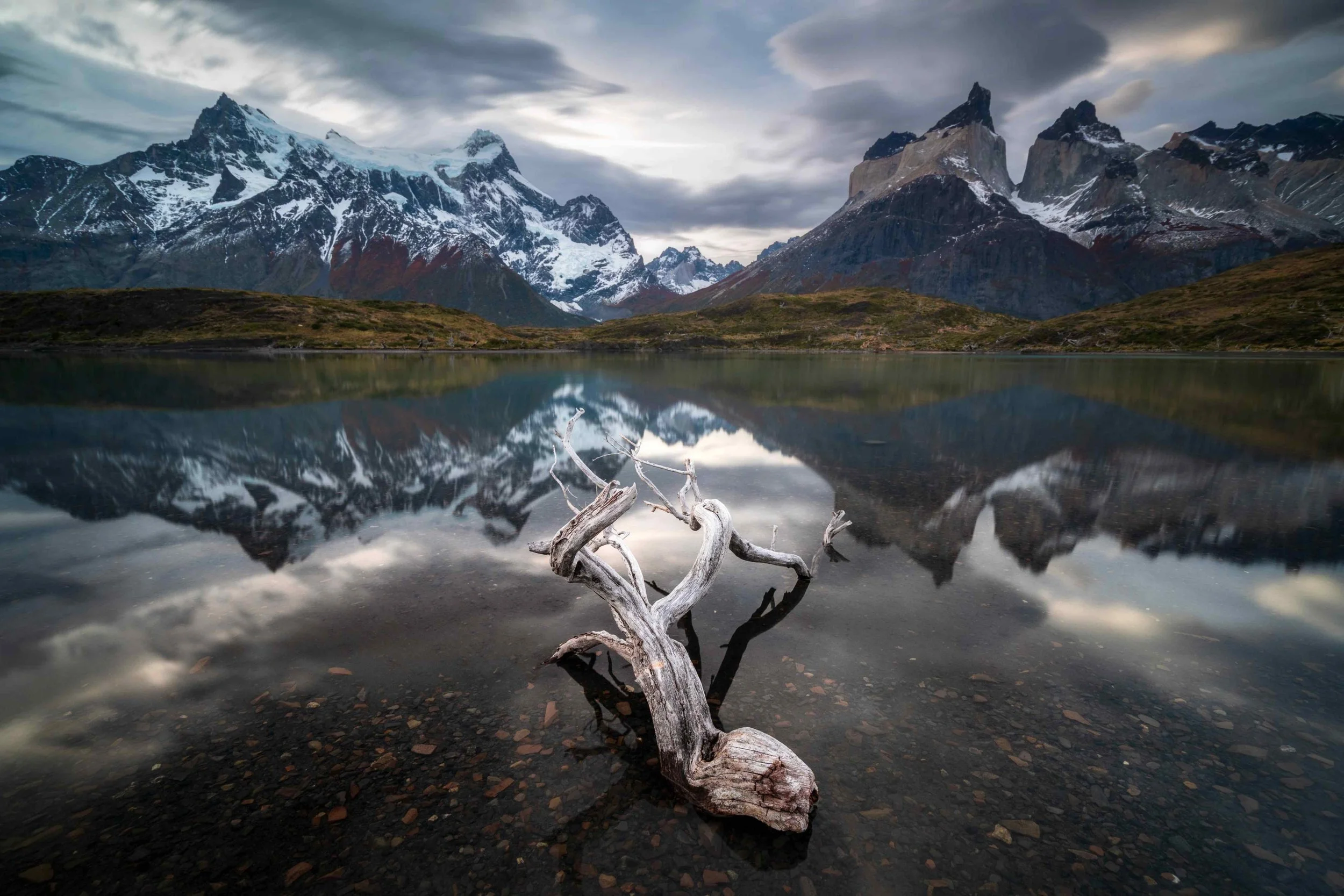 Torres del Paine National Park landscape photography perfect reflections.jpeg