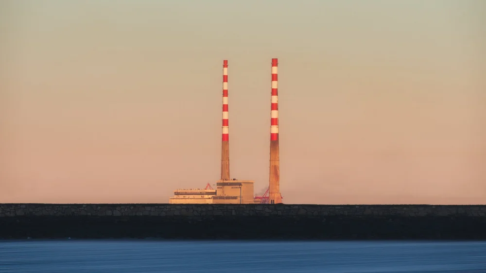 Poolbeg chimneys Dublin