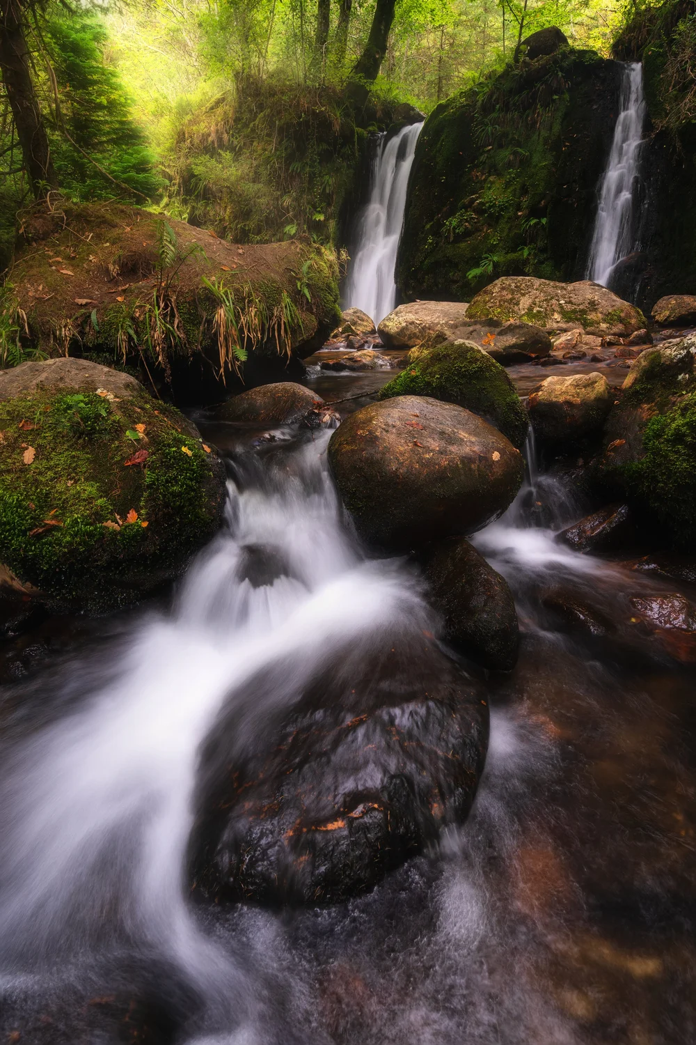 The hidden waterfall Ireland