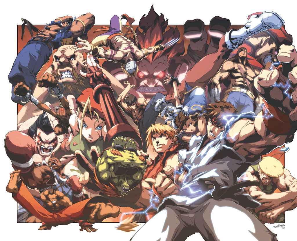 Akuma artwork #3, Super Street Fighter 2 Turbo HD Remix