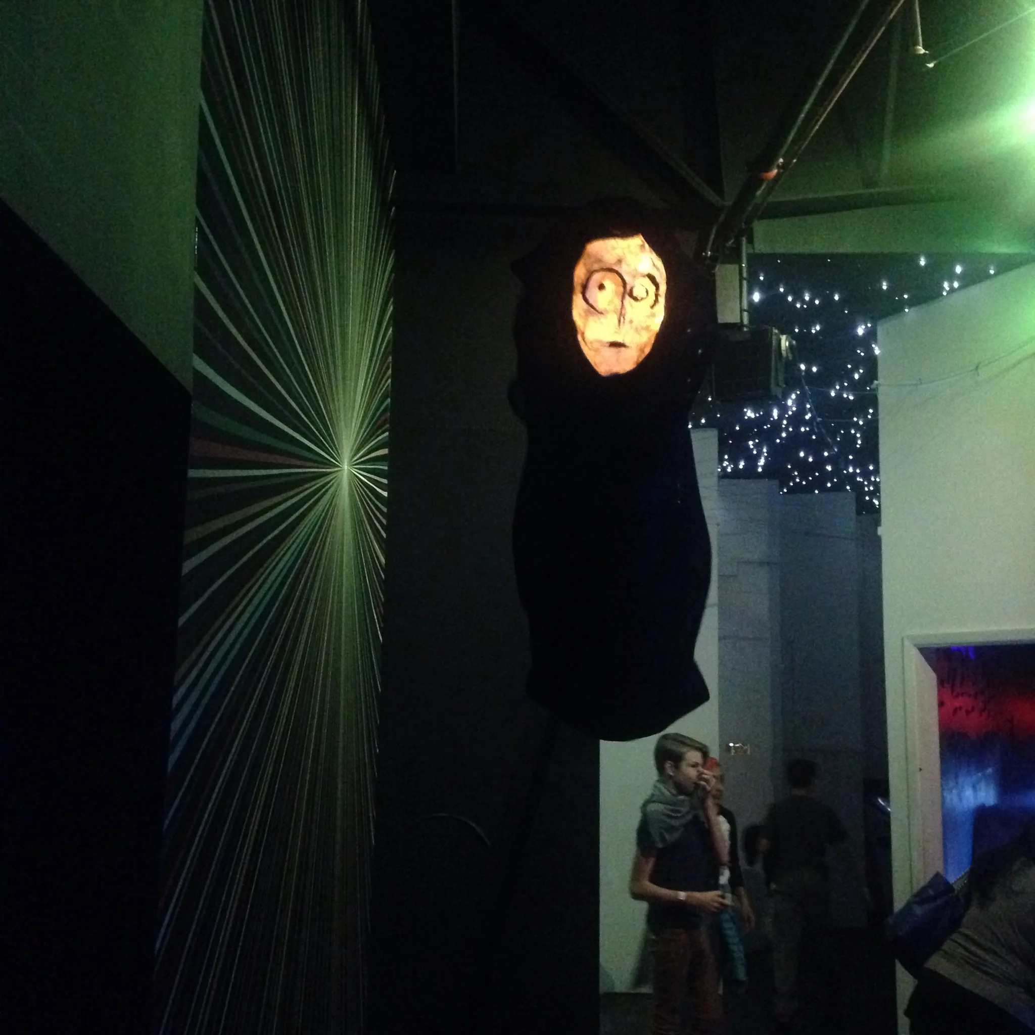 A 'worm' on location 