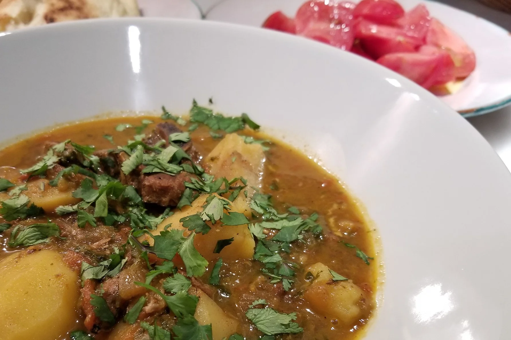My version of marak temani, a traditional Yemeni dish.