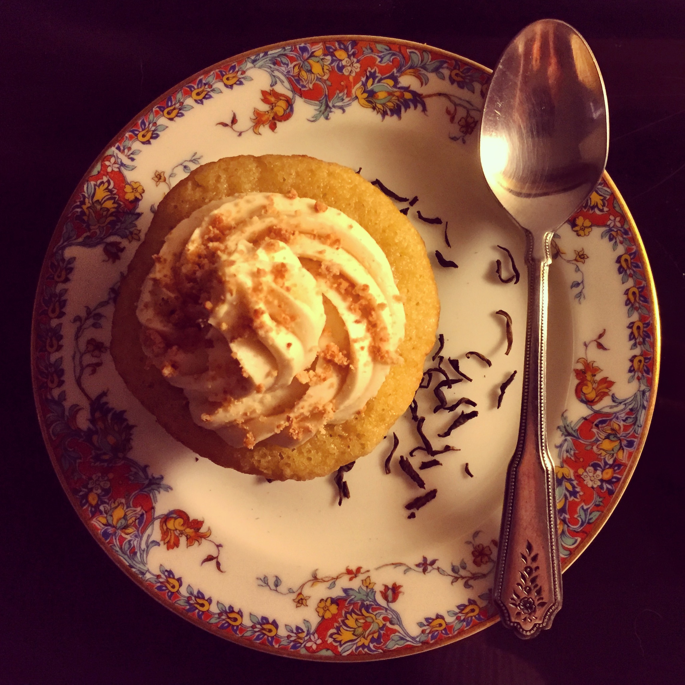 Earl Grey Cupcakes with Earl Grey Buttercream
