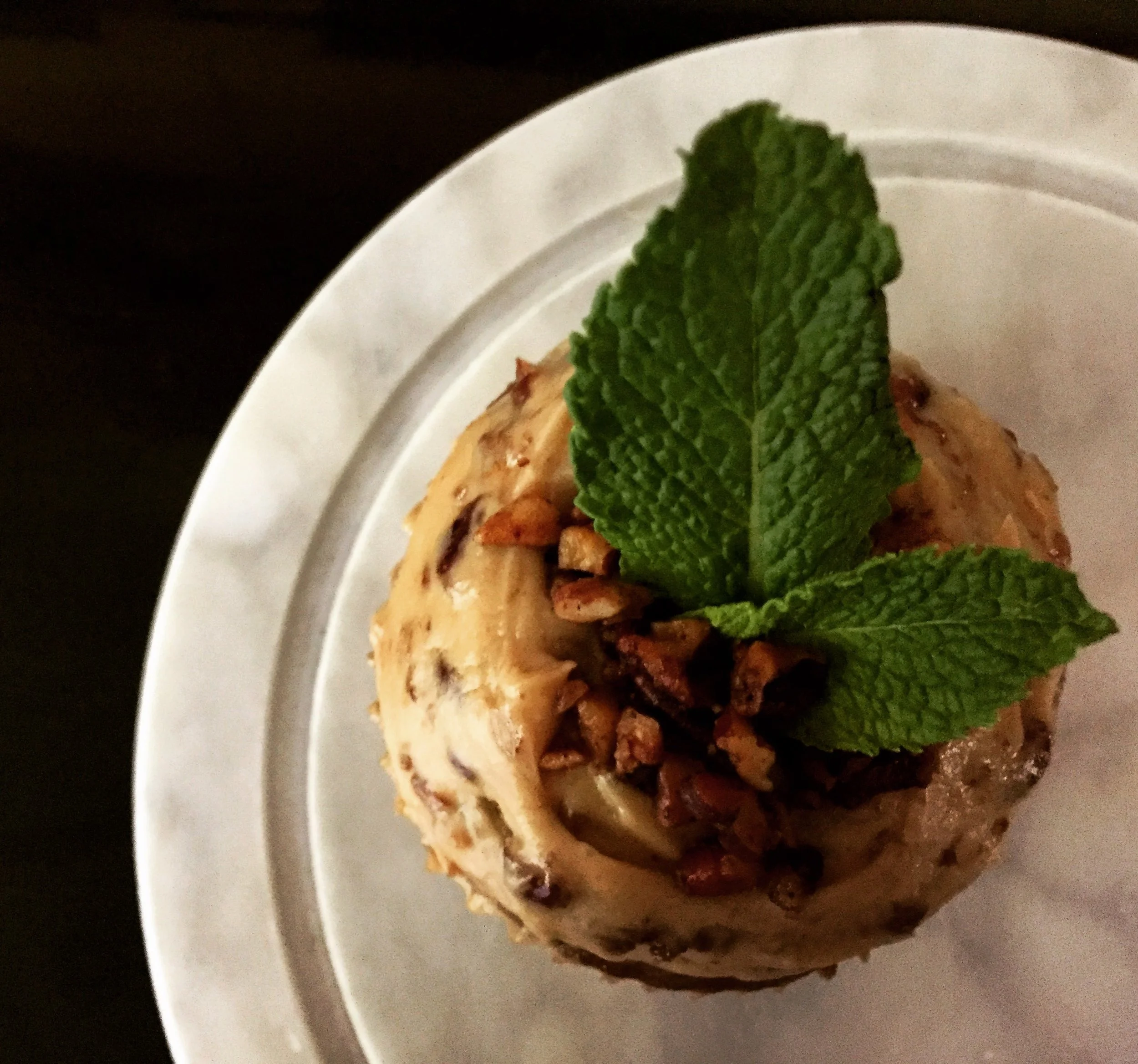Pecan Cake with a Bourbon Butter Pecan Buttercream