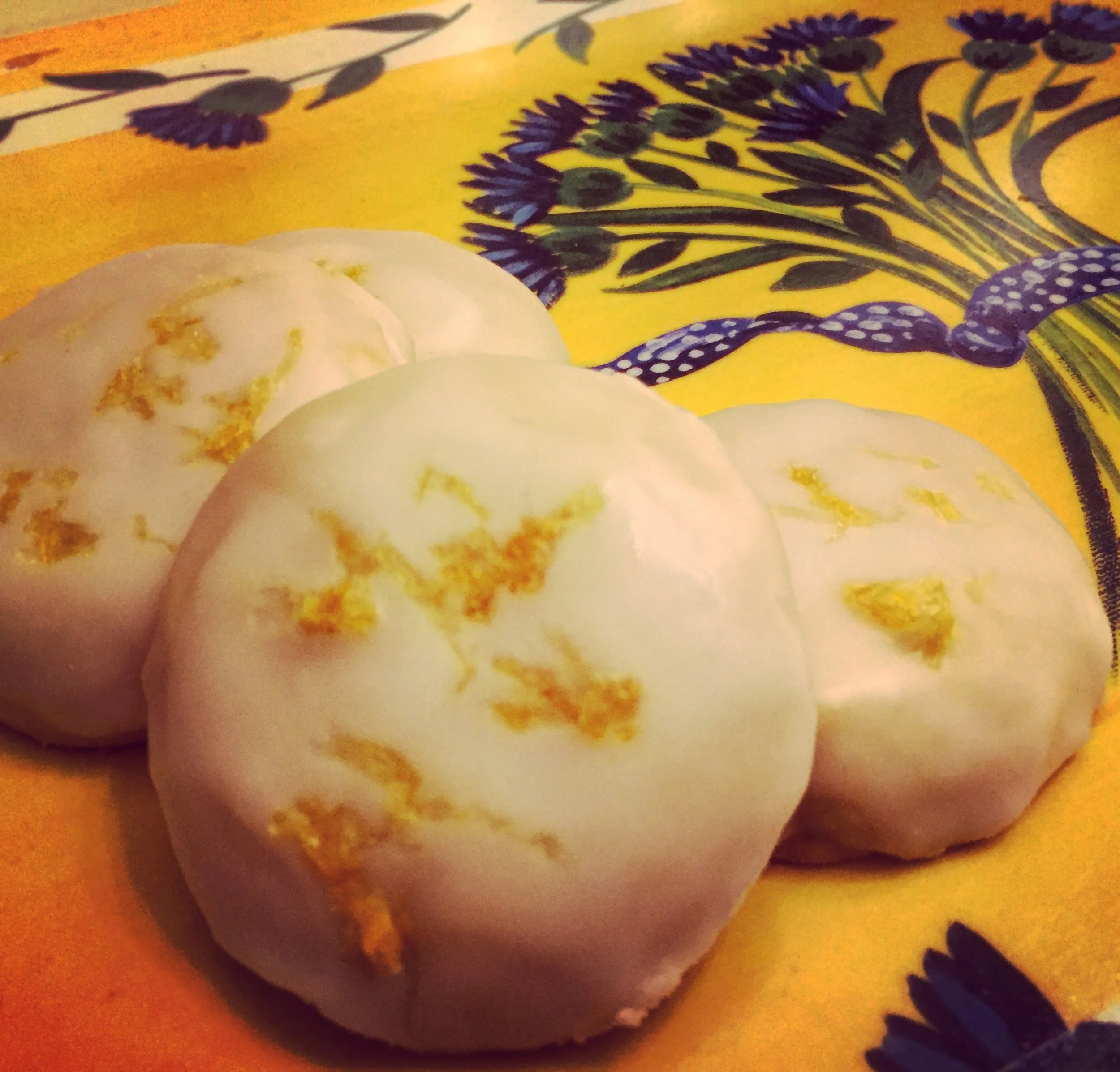Lemon Cookies with a Tangy Lemon Glaze