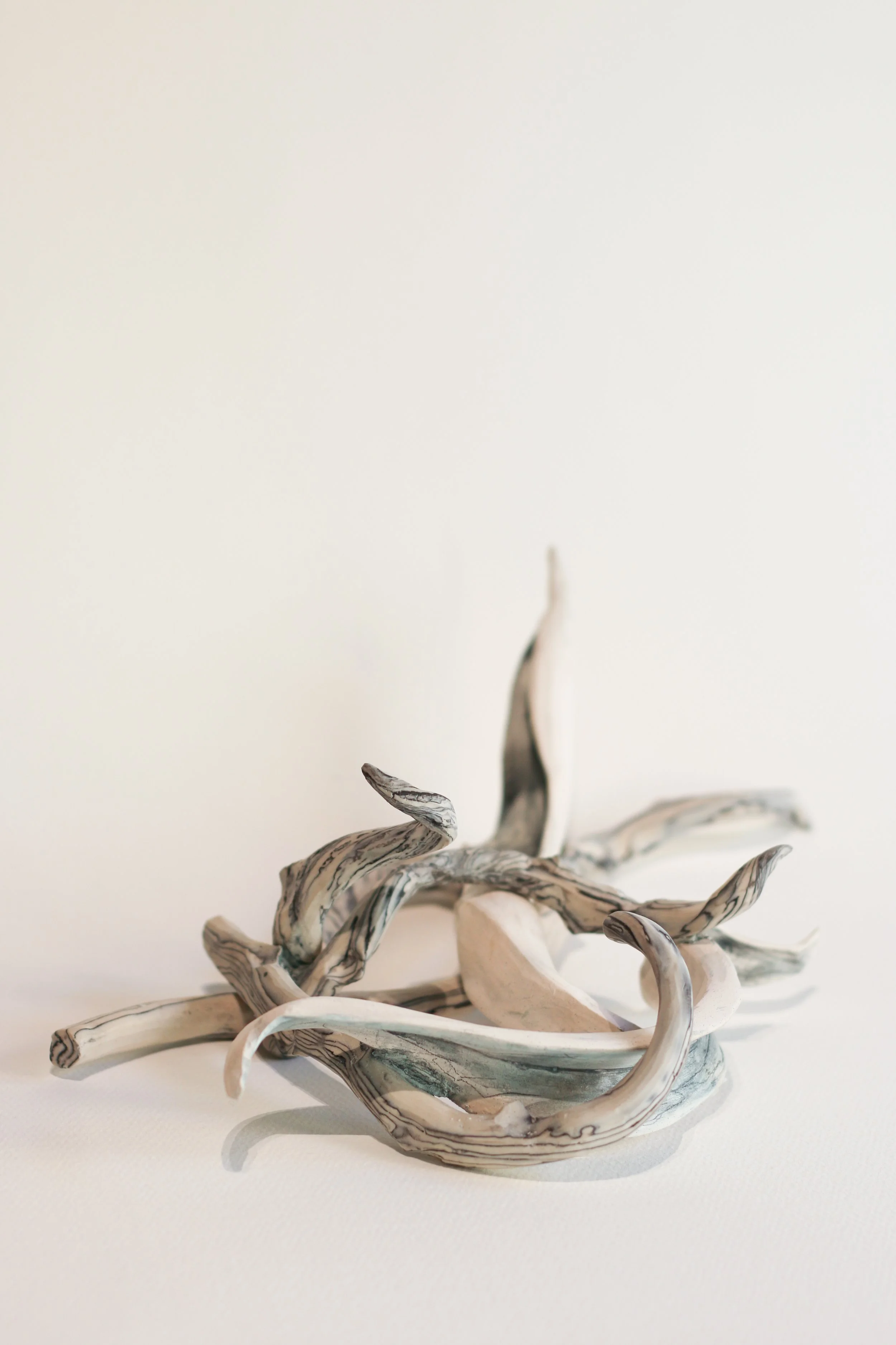  Keepsake #2 | porcelain, graphite | 5x12x7 inches 