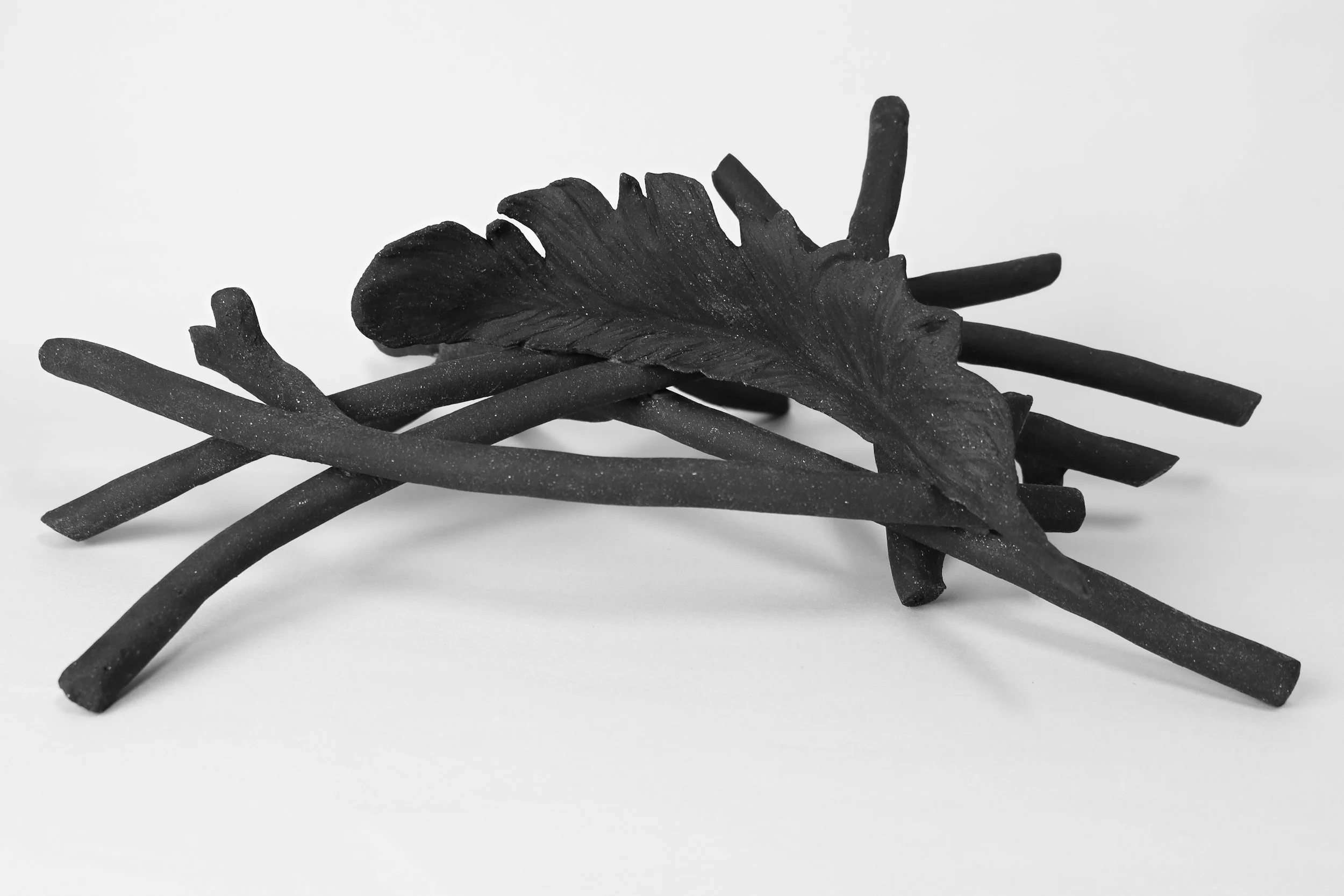 Cradle | stoneware | 5x16x11 inches