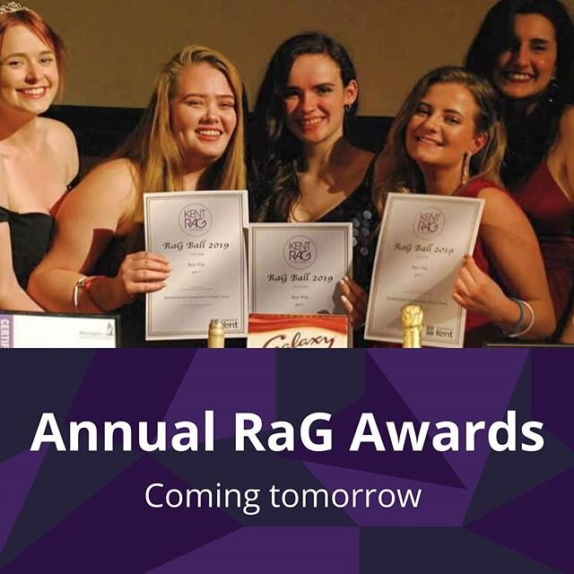 Stay tuned on our feeds tomorrow as we announce throughout the day the winners of our 2020 RaG Awards! 🎉