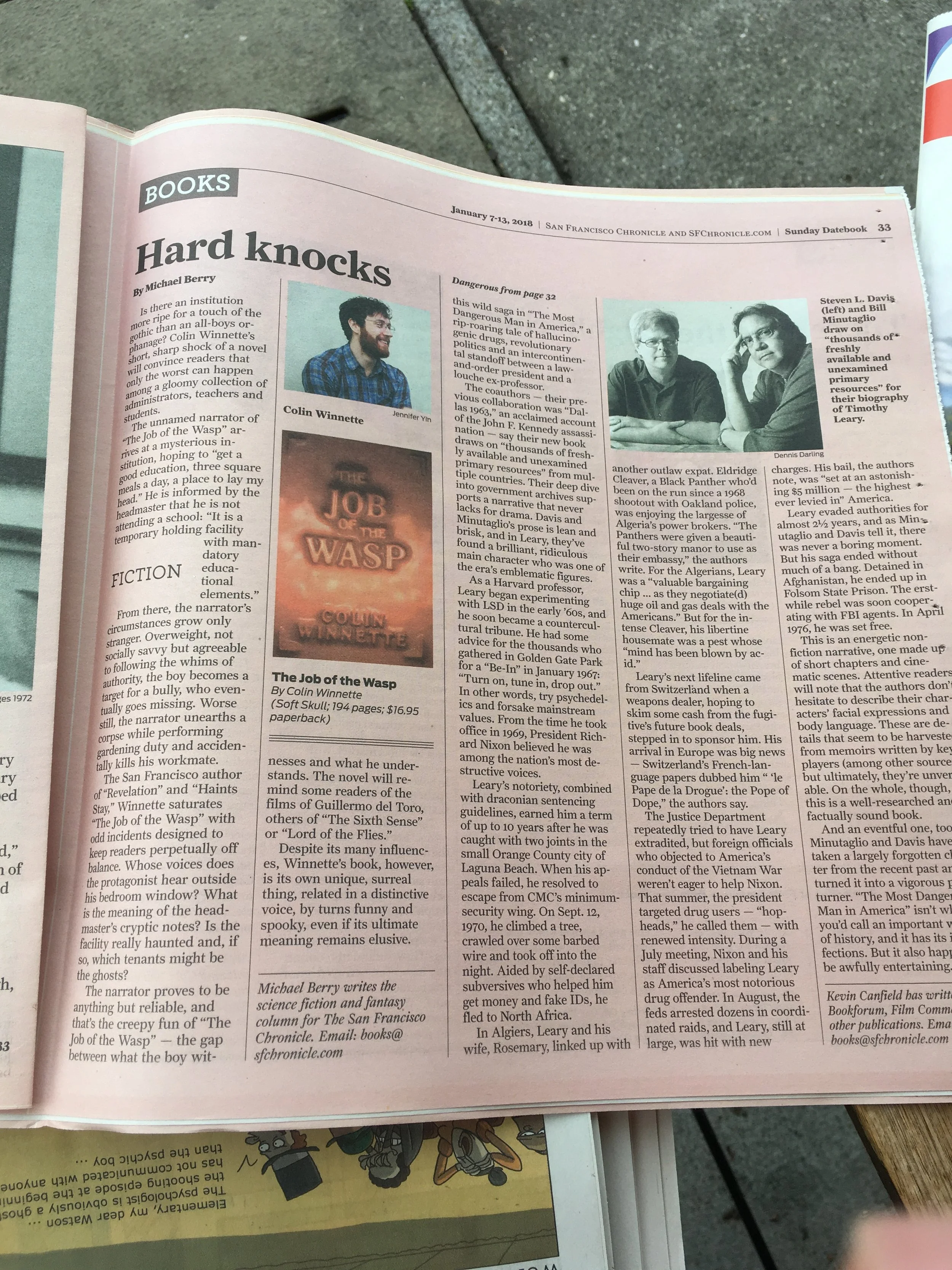 SF Chronicle loves WASP!