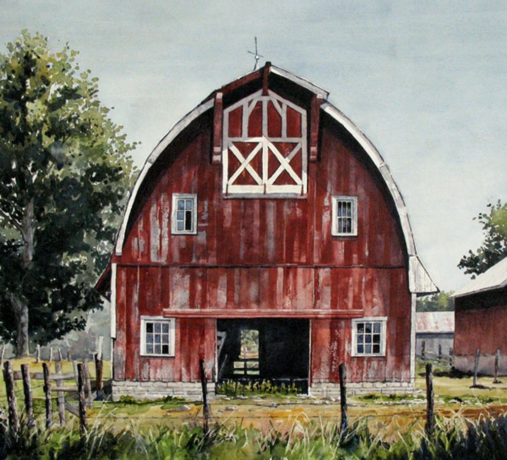 Old Red Paint