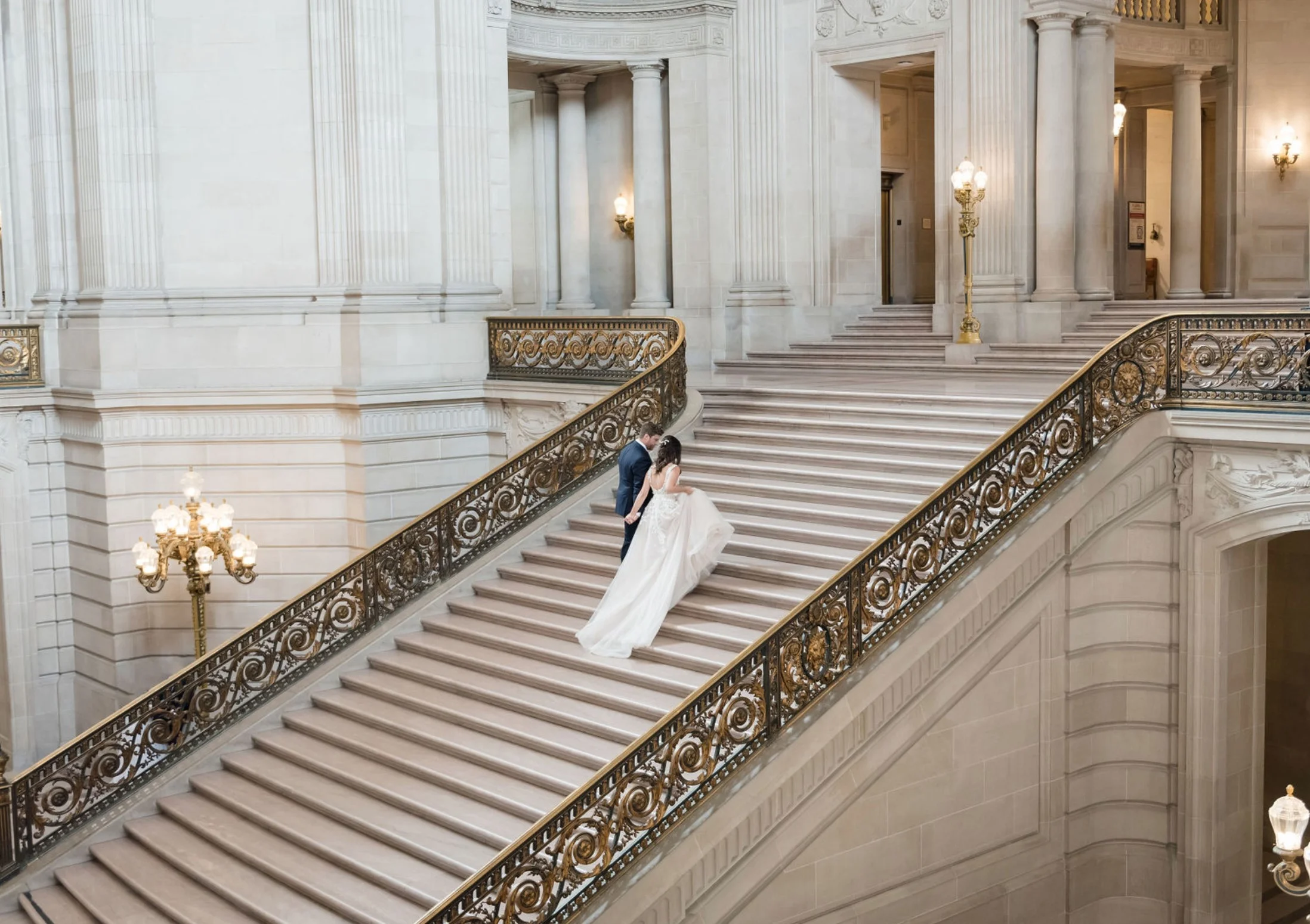 San Francisco City Hall Wedding | Emily &amp; Jeffrey
