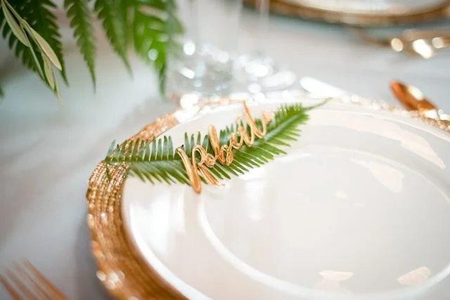 Gold plates &amp; silverware paired with delicate fern leaves at this beautiful Los Gatos wedding reception. 🌿⠀⠀⠀⠀⠀⠀⠀⠀⠀
.⠀⠀⠀⠀⠀⠀⠀⠀⠀
.⠀⠀⠀⠀⠀⠀⠀⠀⠀
.⠀⠀⠀⠀⠀⠀⠀⠀⠀
Second photographer for @ashleypaigephoto!!