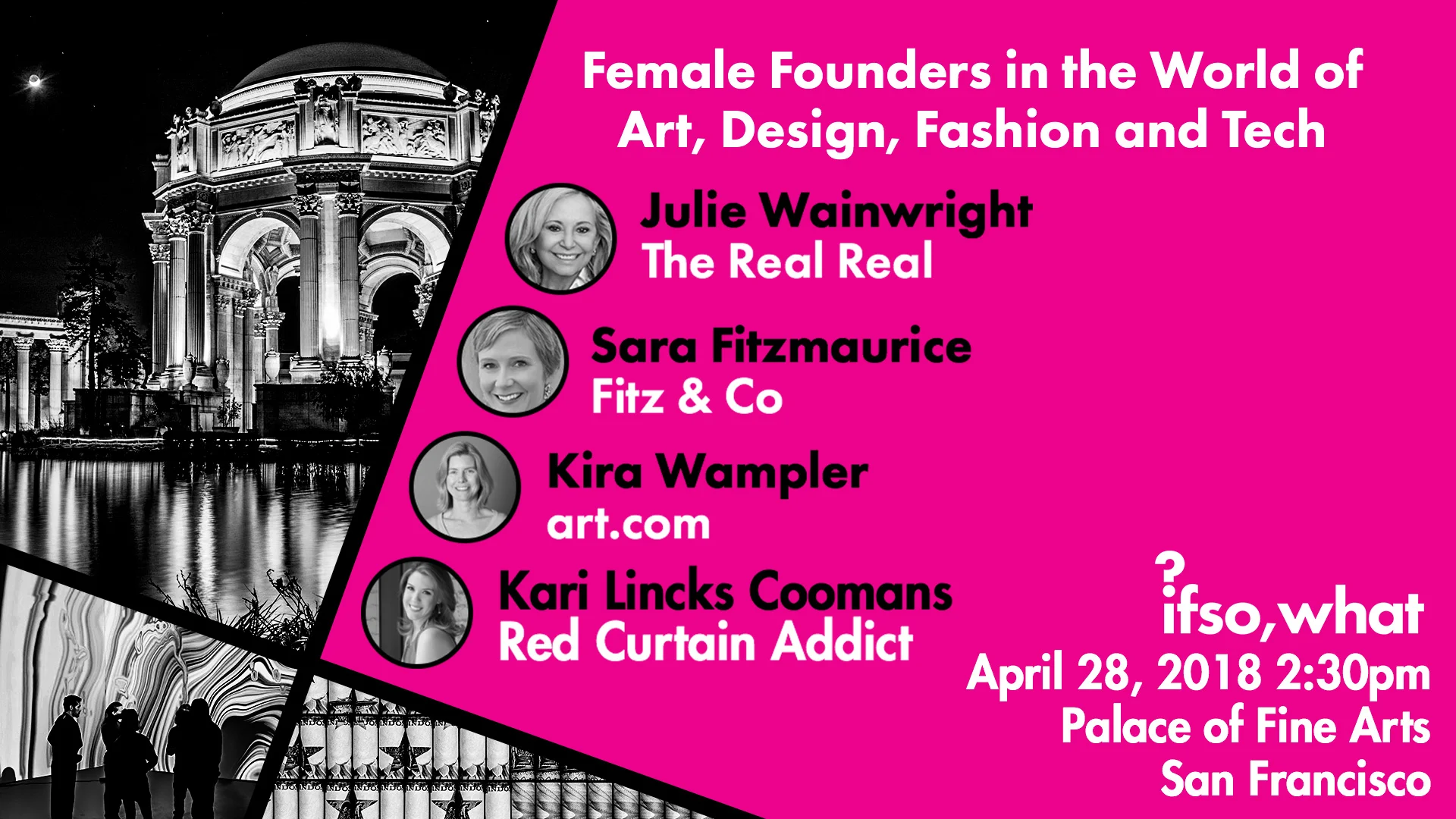 Female Founders and Executives in the World of Art, Design, Fashion and Tech