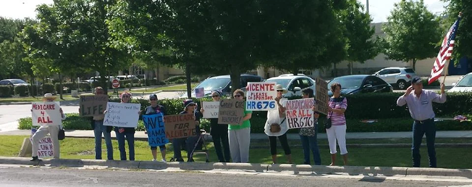Rally for healthcare