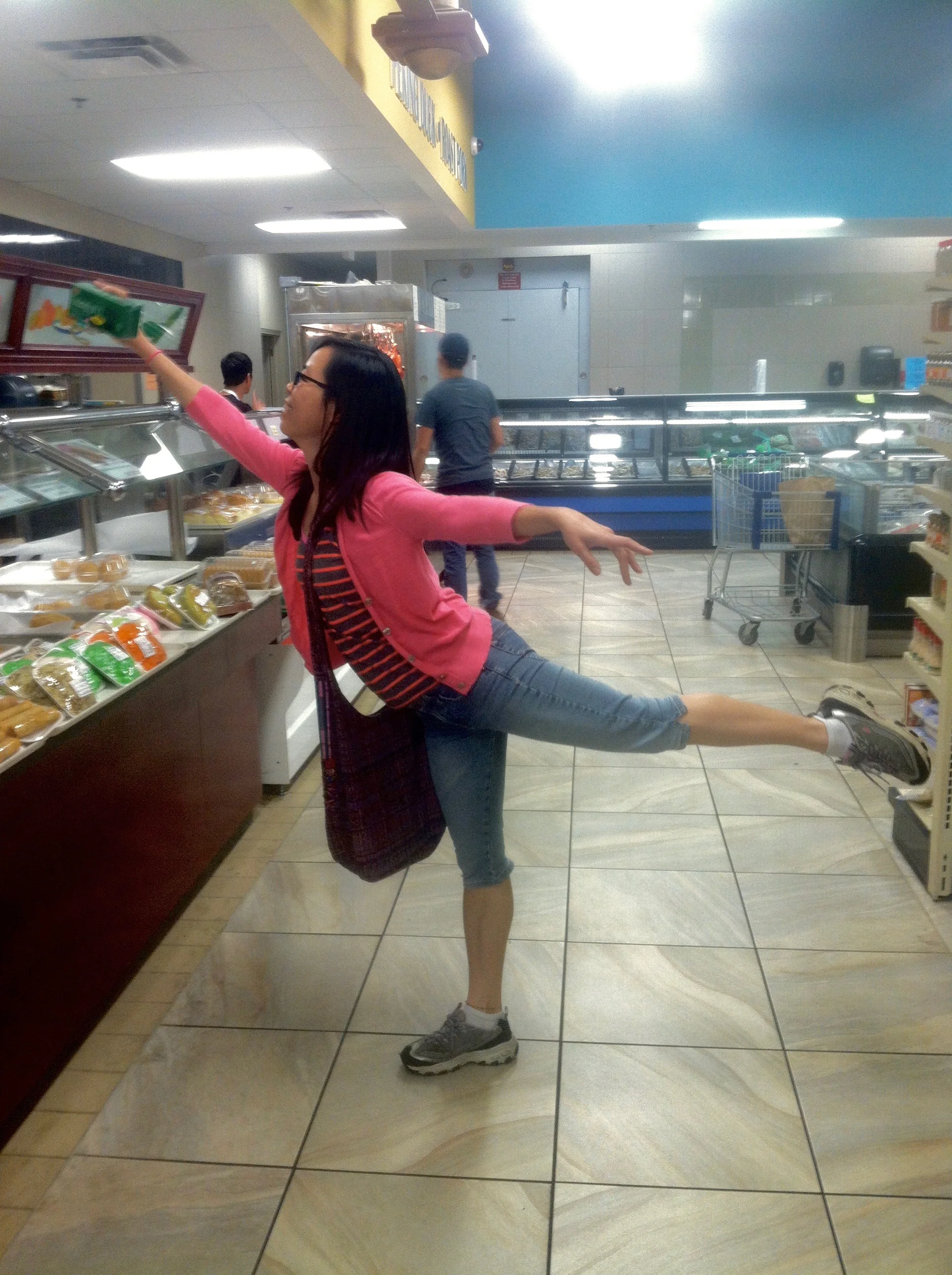 Andrea with Ballerina Tea at Pacific Ocean Market, Broomfield, CO