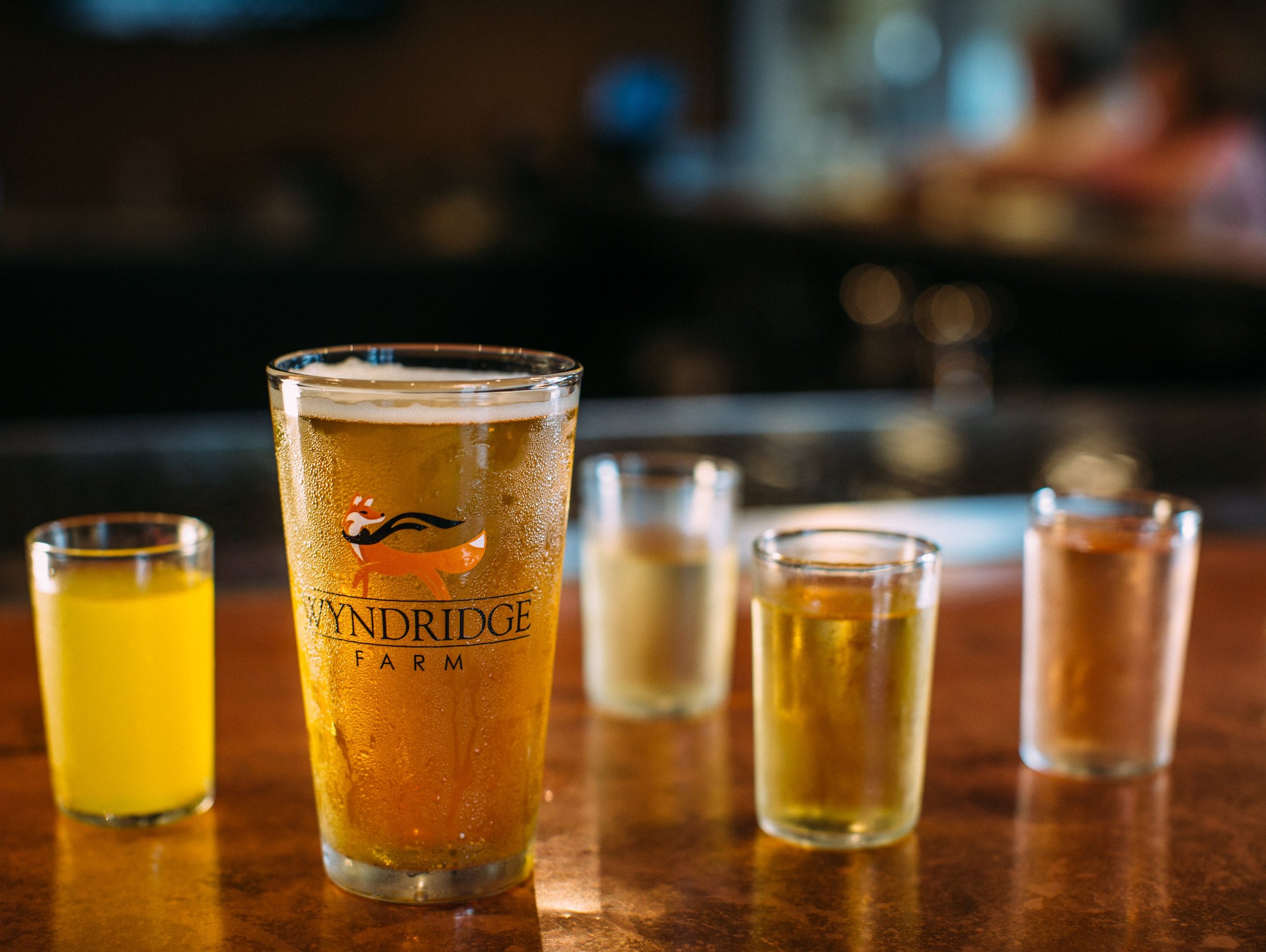 BEER & HARD CIDER: Wyndridge Farm & Spruce Brewing Co.