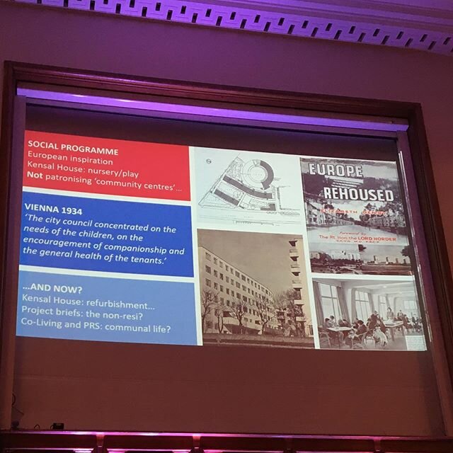 Pioneering Modernist Women, in Sisterhood with Part W at RIBA London, earlier this week - celebration of female architects/designers who were part of the Modernist movement (studied/graduated 1920/30&rsquo;s) and totally over looked - very little sai