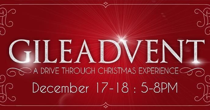 🎄This coming weekend!  Will you be joining us for the 4th year of GileAdvent?  How many have you been to? #gileadvent #gileadvent2023