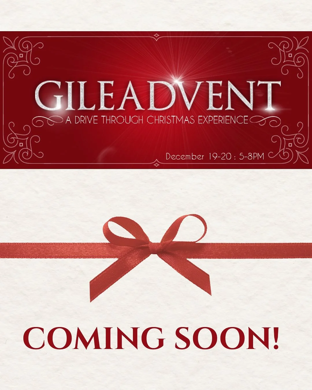 GileAdvent is coming soon! 🎄We are looking for volunteers to join us for our Work Weekends, December 5-6 and December 12-13. Join us with your family, your friends, or your church and help us hang lights all over Camp Gilead! Plan ahead to deck the 