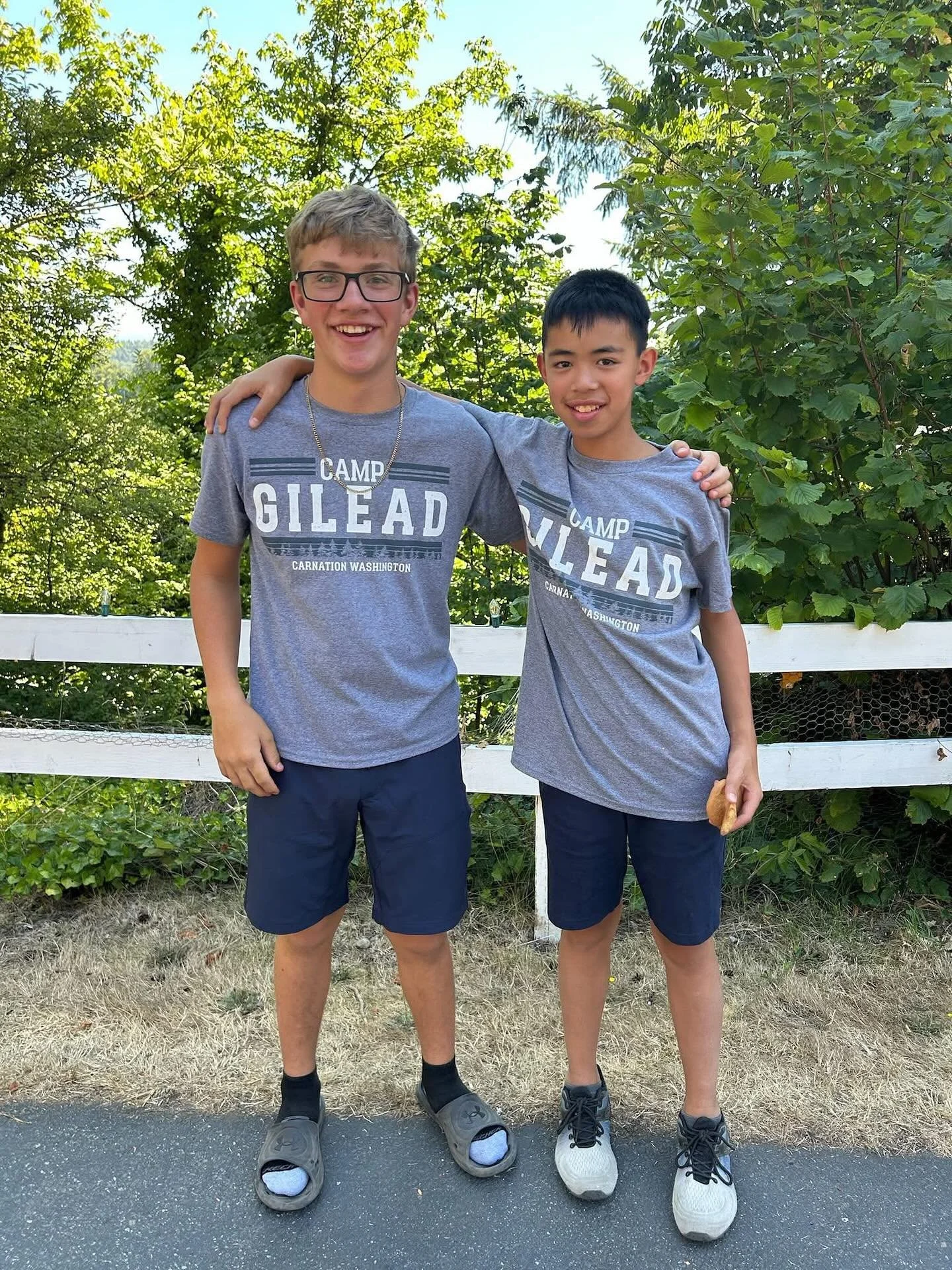 Did you know next week, November 11th, is International Wear Your Camp Tshirt Day?! Don&rsquo;t forget to wear your Gilead gear! 🏕️#wheredoyouwearyourgileadware