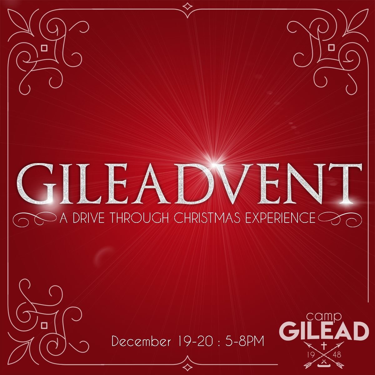 Please join us December 19 &amp; 20 from 5-8 PM for the 6th Annual GileAdvent! 🎄 Christmas cookies, carolers, a live nativity, and LOTS OF LIGHTS! We can&rsquo;t wait for this event! This is a FREE Christmas light drive-through, donations are accept