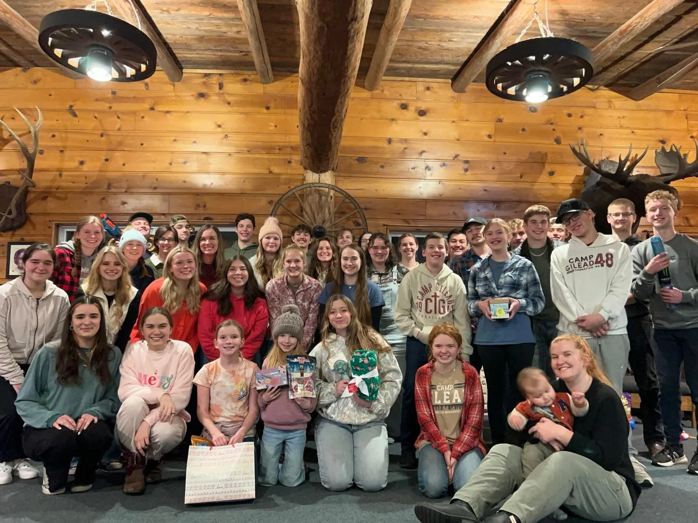 This weekend was the 2025 Summer Staff Reunion ✨ There was the Annual White Elephant Gift Exchange, games, lots of food, time in worship, and lots of hanging out and catching up together! Hope to see many of you at camp this summer! &hearts;️ #ctgsta