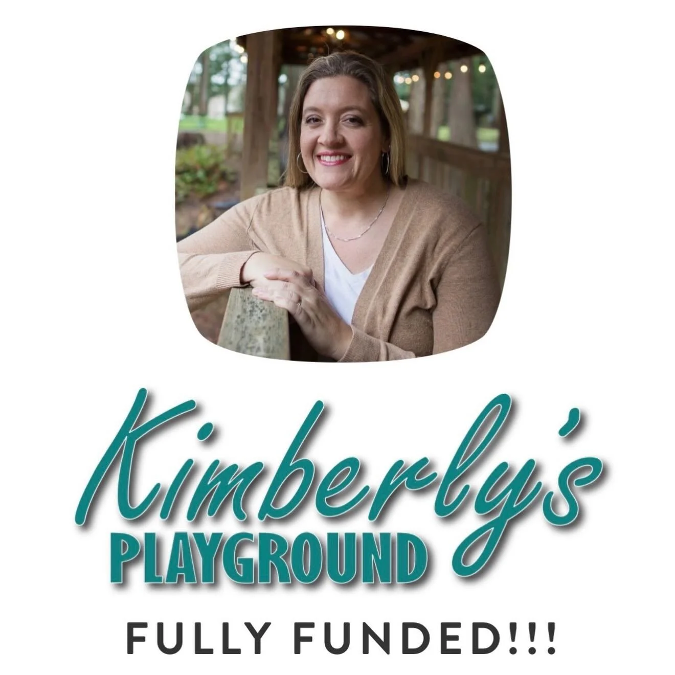 🙌🏼 FULLY FUNDED!!! 🙌🏼 Thank you to everyone who has given towards Kimberly&rsquo;s Playground. Your investment in this project will not only honor Kimberly Mallory, but it will help kids of all ages have fun for years to come. We at Camp Gilead a