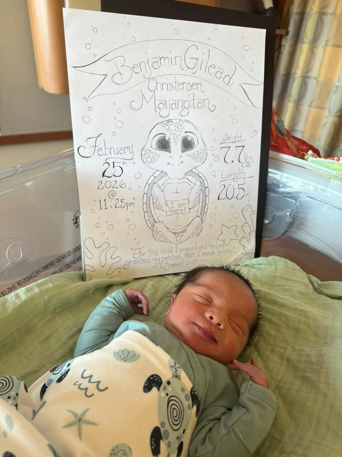 Benjamin Gilead Christensen Mayangitan was born on February 25, 2026 to Jan &amp; Daina Mayangitan. Daina&rsquo;s parents, Milt &amp; Barbara Herd, have been longtime summer volunteers at Gilead which meant Daina grew up as a &ldquo;camp kid&rdquo;. 