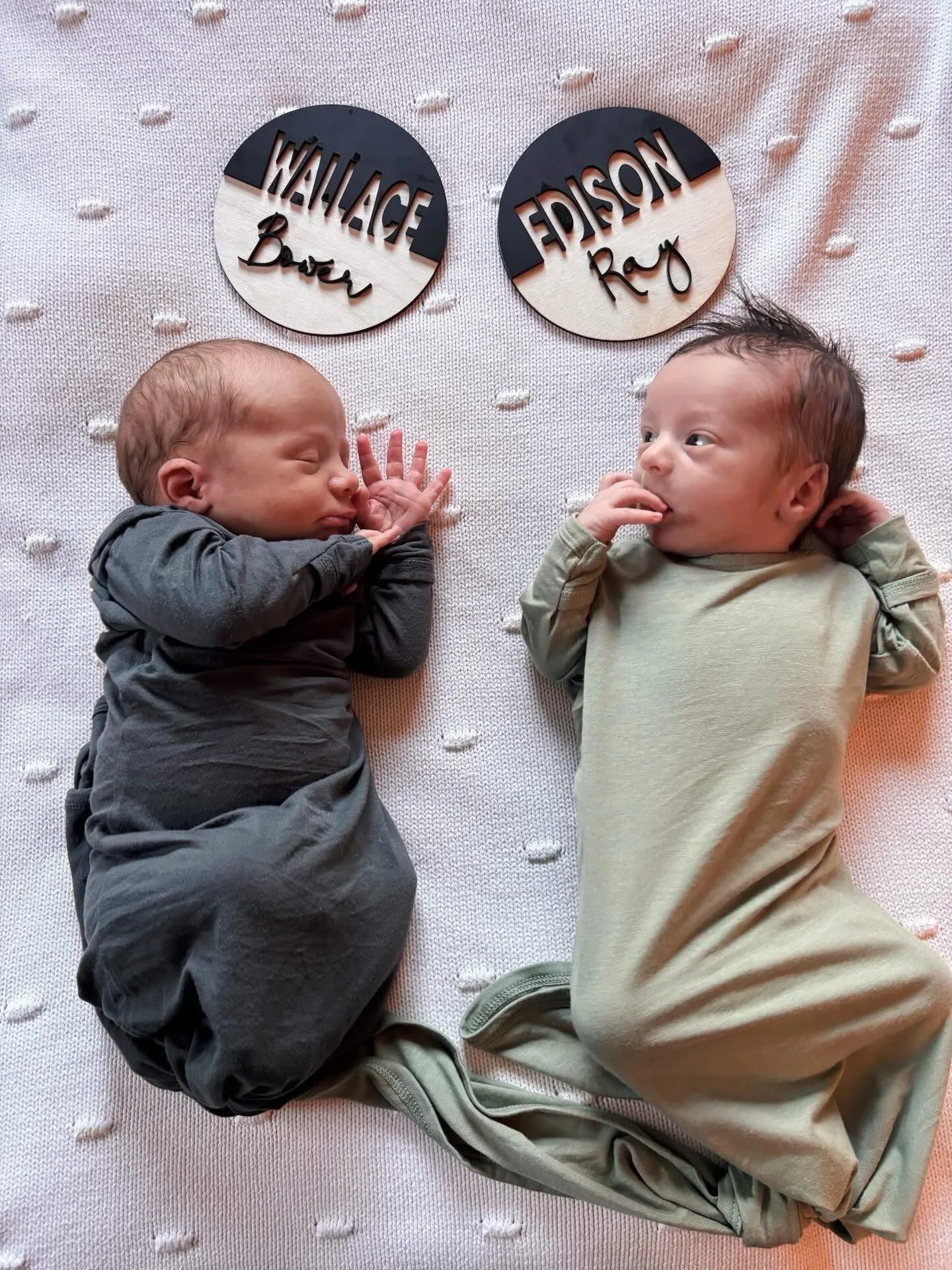 Wallace Bower &amp; Edison Ray were born on February 22, 2026 to Raunwyn &amp; Andy Cotogna Denney. Raunwyn grew up as a camper then spent several summers on staff, and Andy joined her on staff in the summer of 2021. They were married in 2022, their 